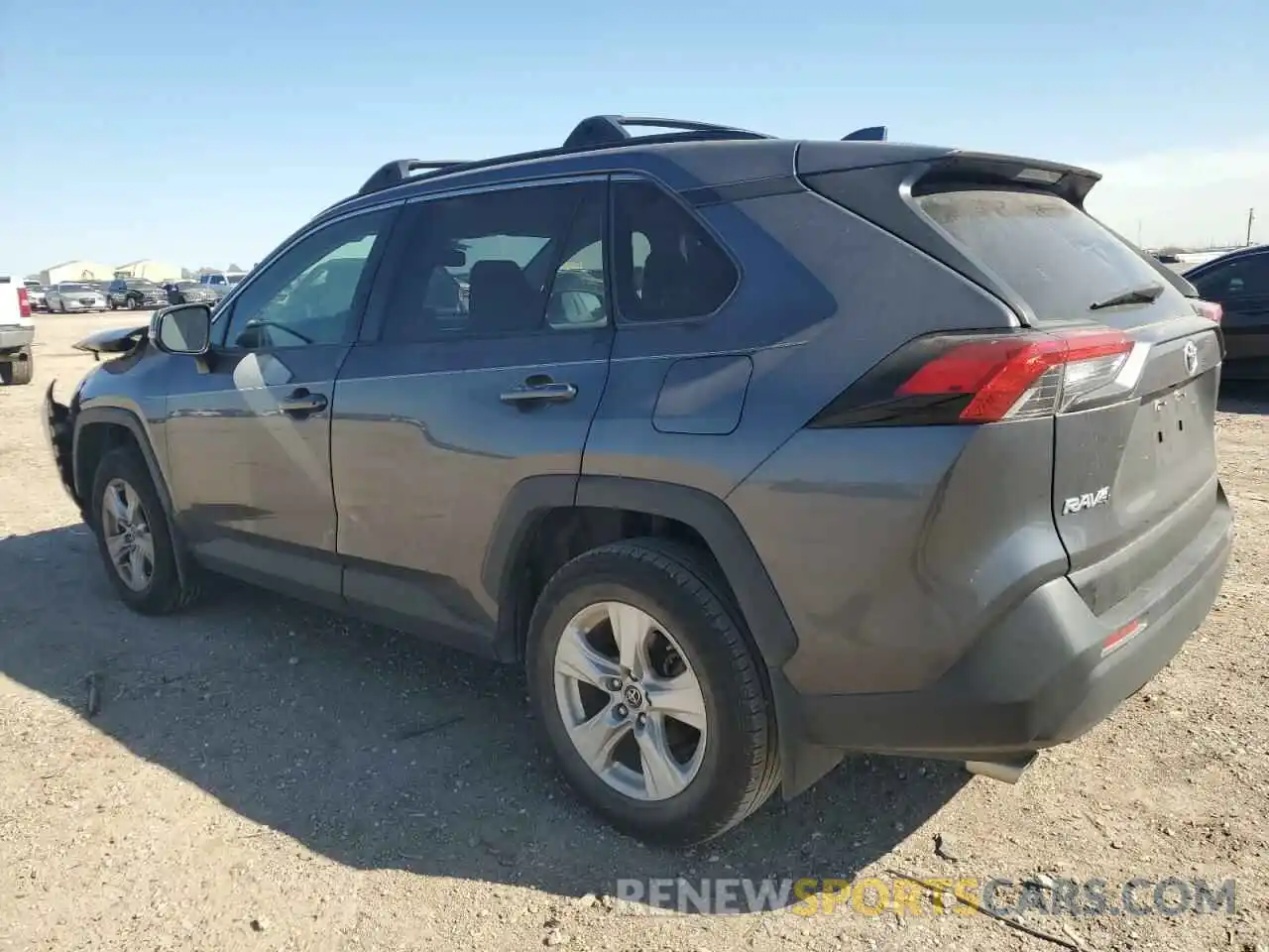 2 Photograph of a damaged car JTMP1RFV4KD513881 TOYOTA RAV4 2019