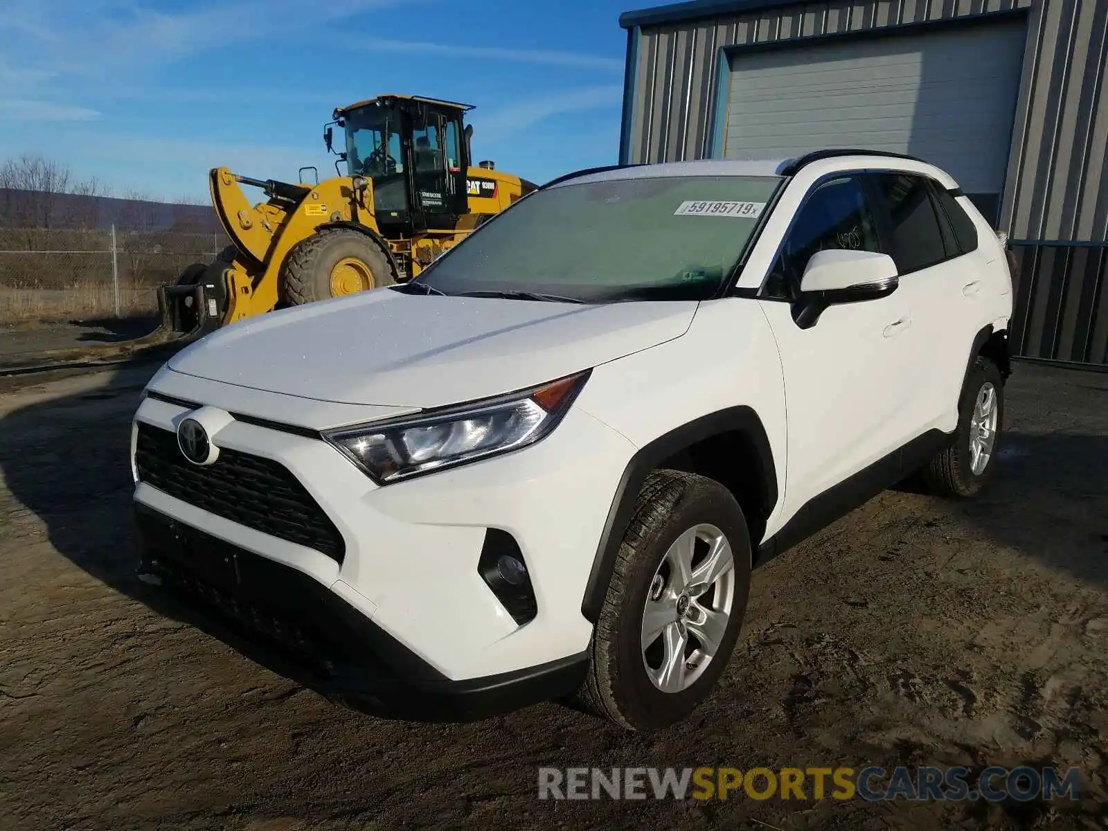 2 Photograph of a damaged car JTMP1RFV4KD514674 TOYOTA RAV4 2019