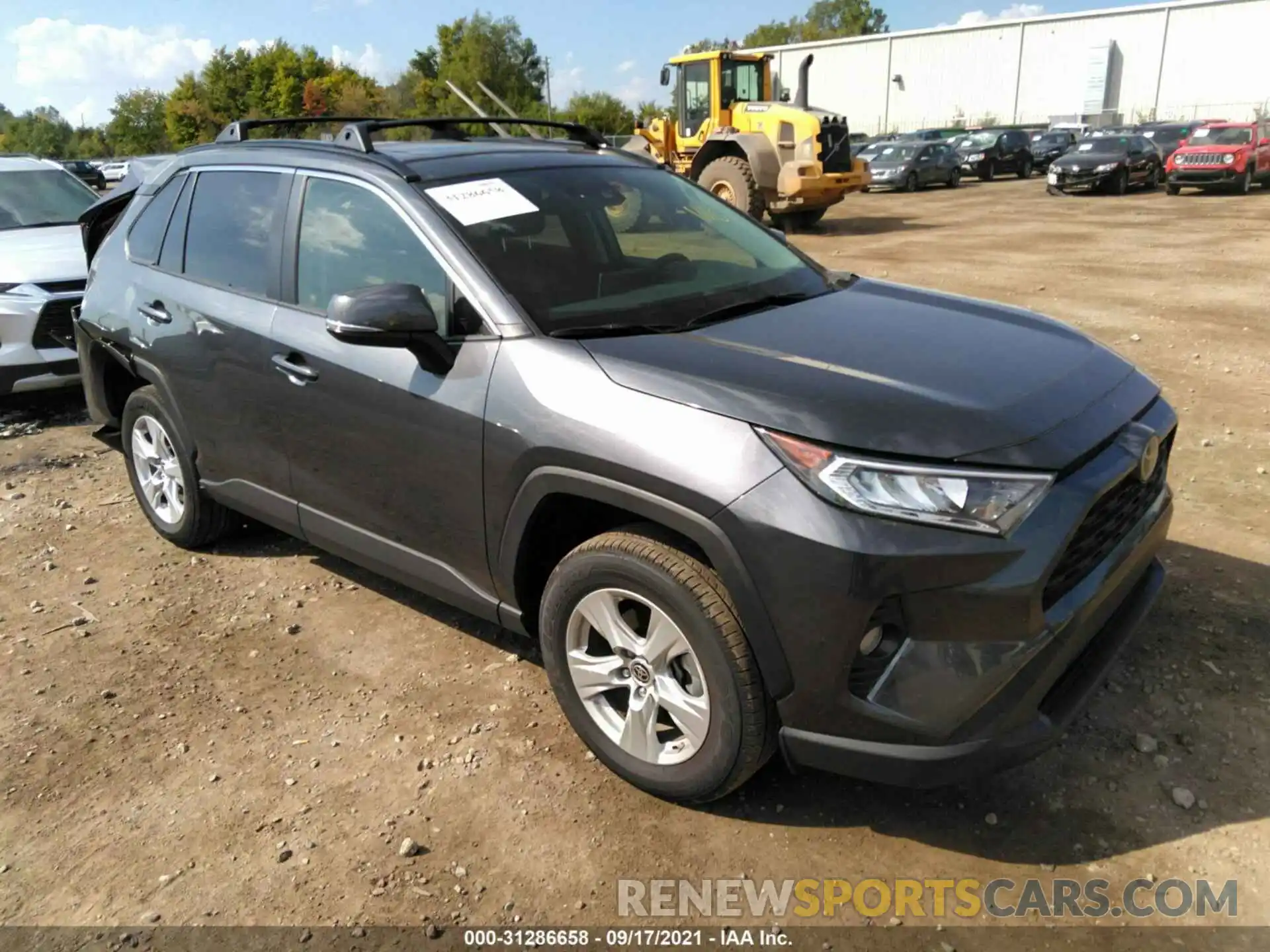 1 Photograph of a damaged car JTMP1RFV4KD521897 TOYOTA RAV4 2019