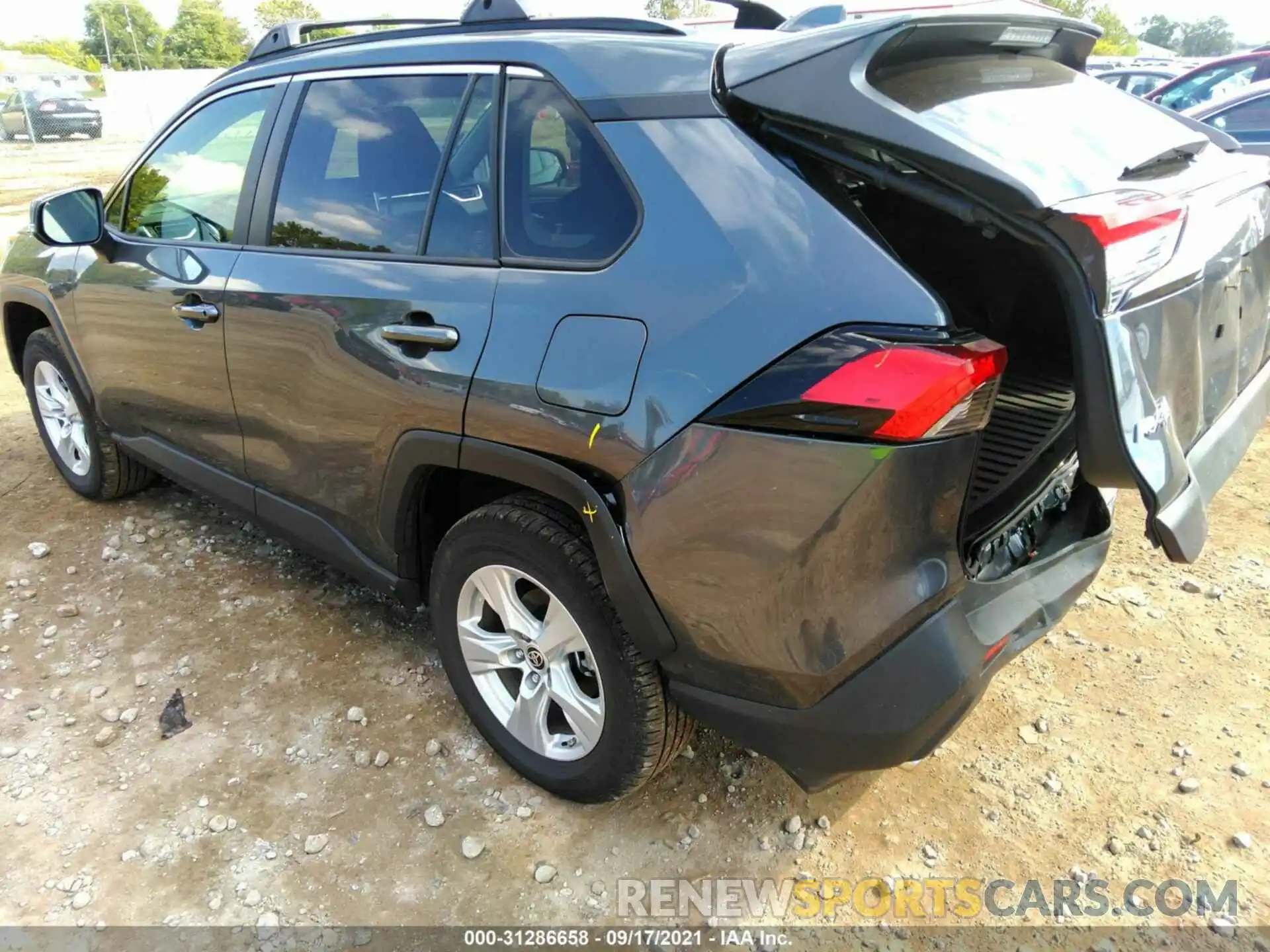 3 Photograph of a damaged car JTMP1RFV4KD521897 TOYOTA RAV4 2019