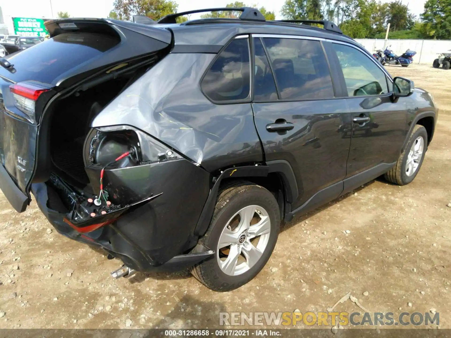 4 Photograph of a damaged car JTMP1RFV4KD521897 TOYOTA RAV4 2019