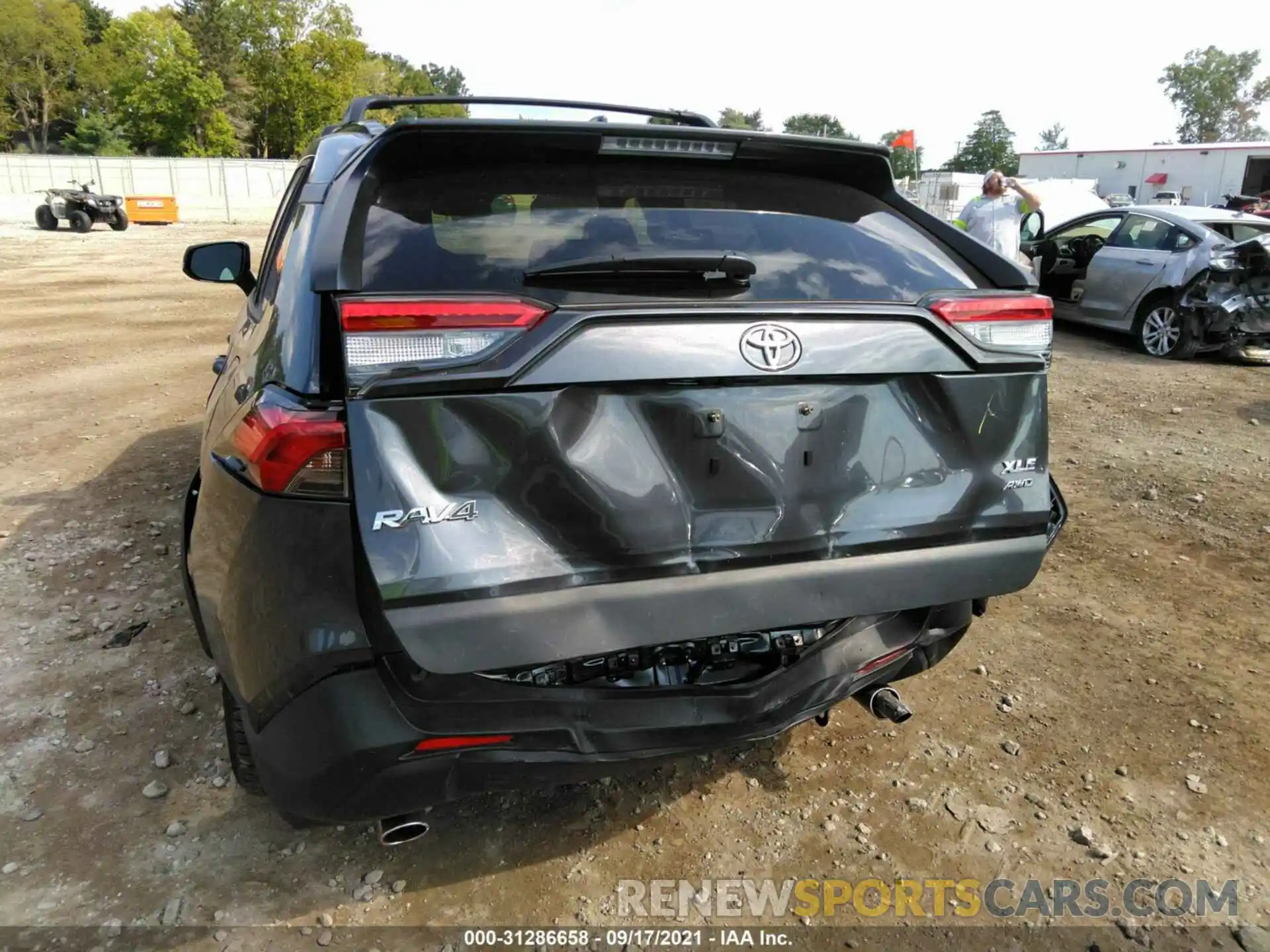 6 Photograph of a damaged car JTMP1RFV4KD521897 TOYOTA RAV4 2019