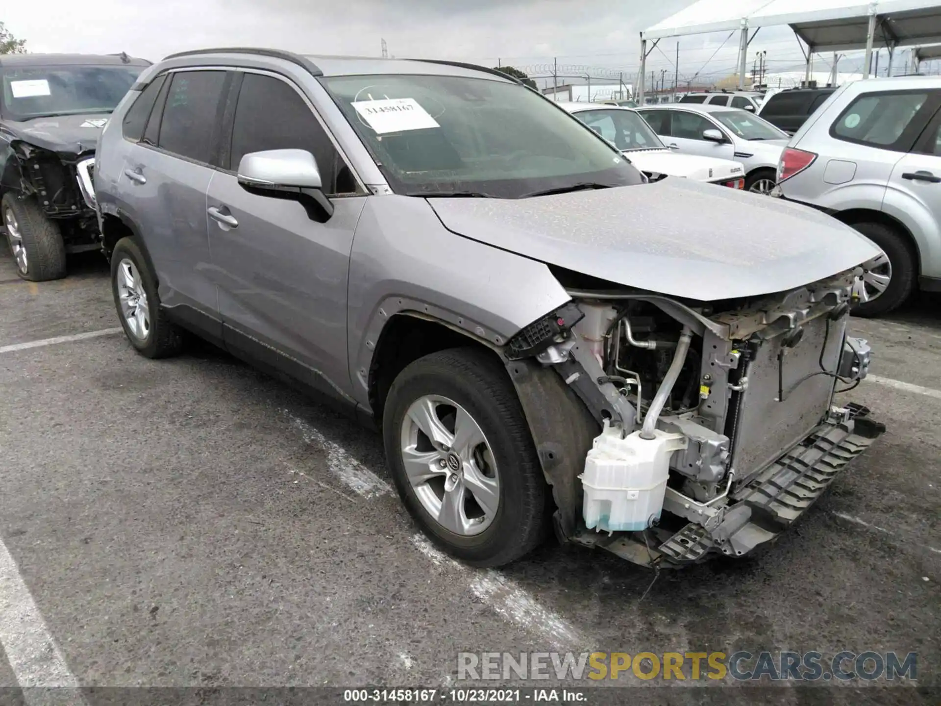 1 Фотография поврежденного автомобиля JTMP1RFV5KD004382 TOYOTA RAV4 2019