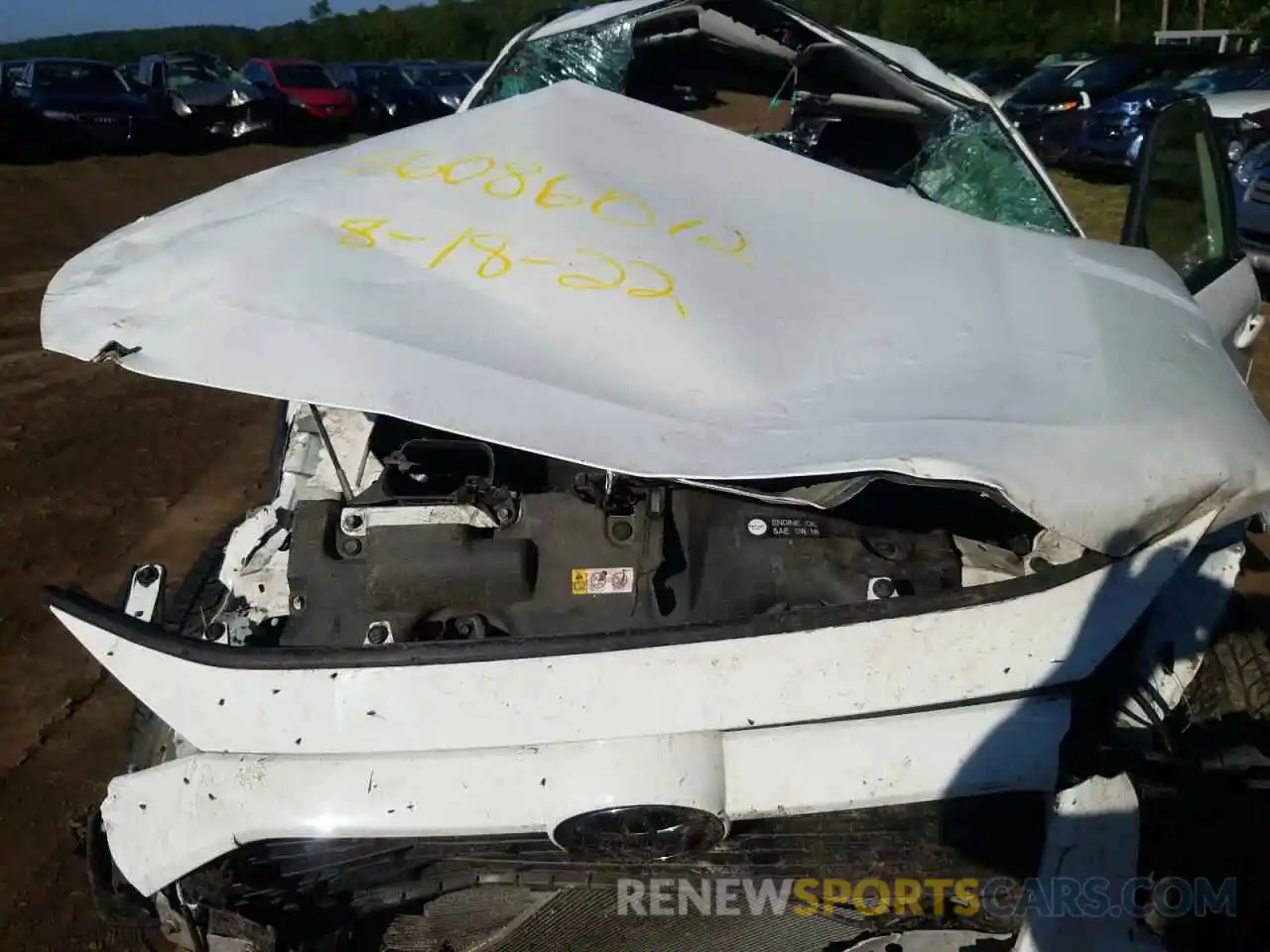 7 Photograph of a damaged car JTMP1RFV5KD020811 TOYOTA RAV4 2019