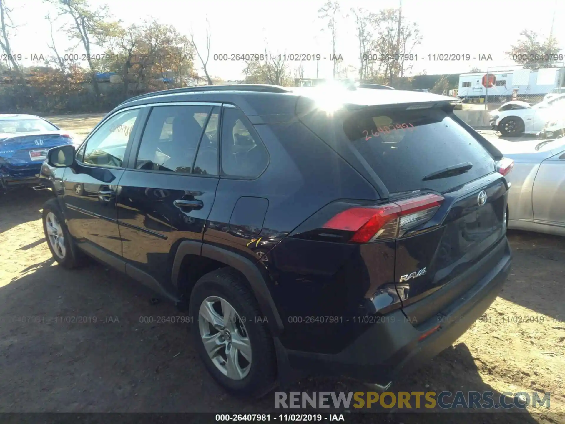 3 Photograph of a damaged car JTMP1RFV5KD022736 TOYOTA RAV4 2019