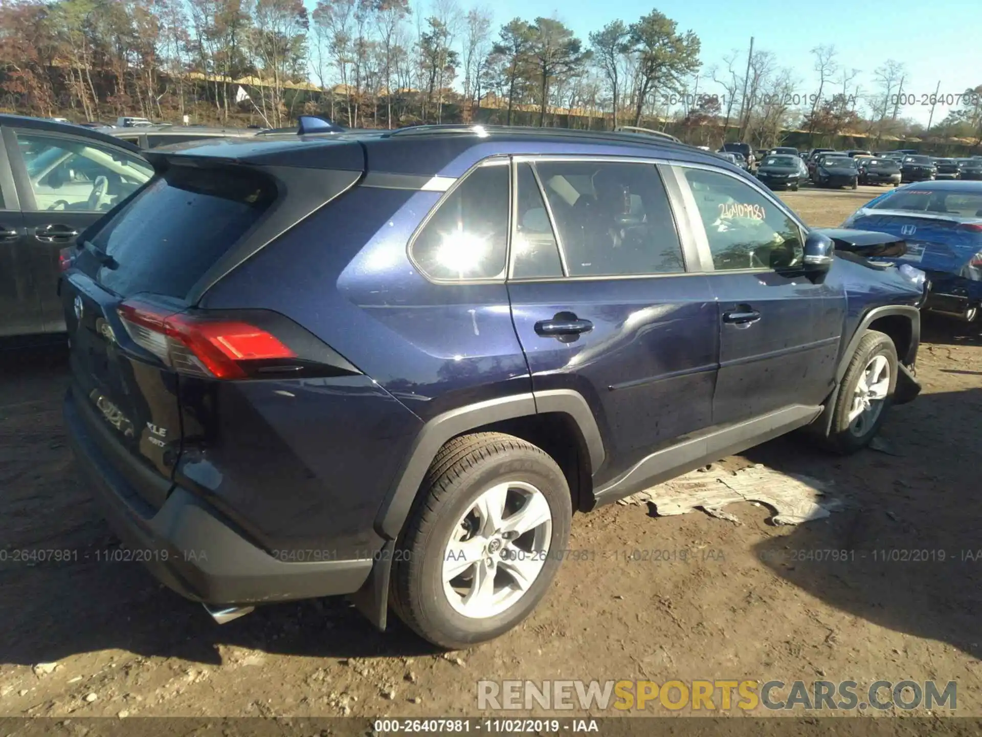 4 Photograph of a damaged car JTMP1RFV5KD022736 TOYOTA RAV4 2019