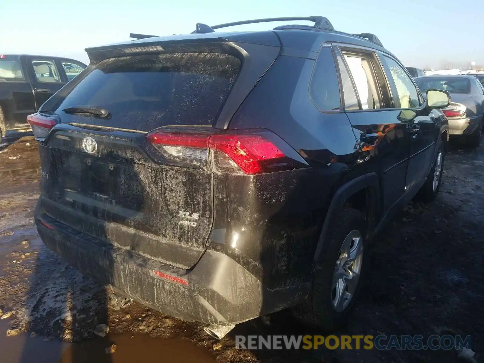 4 Photograph of a damaged car JTMP1RFV5KD024261 TOYOTA RAV4 2019