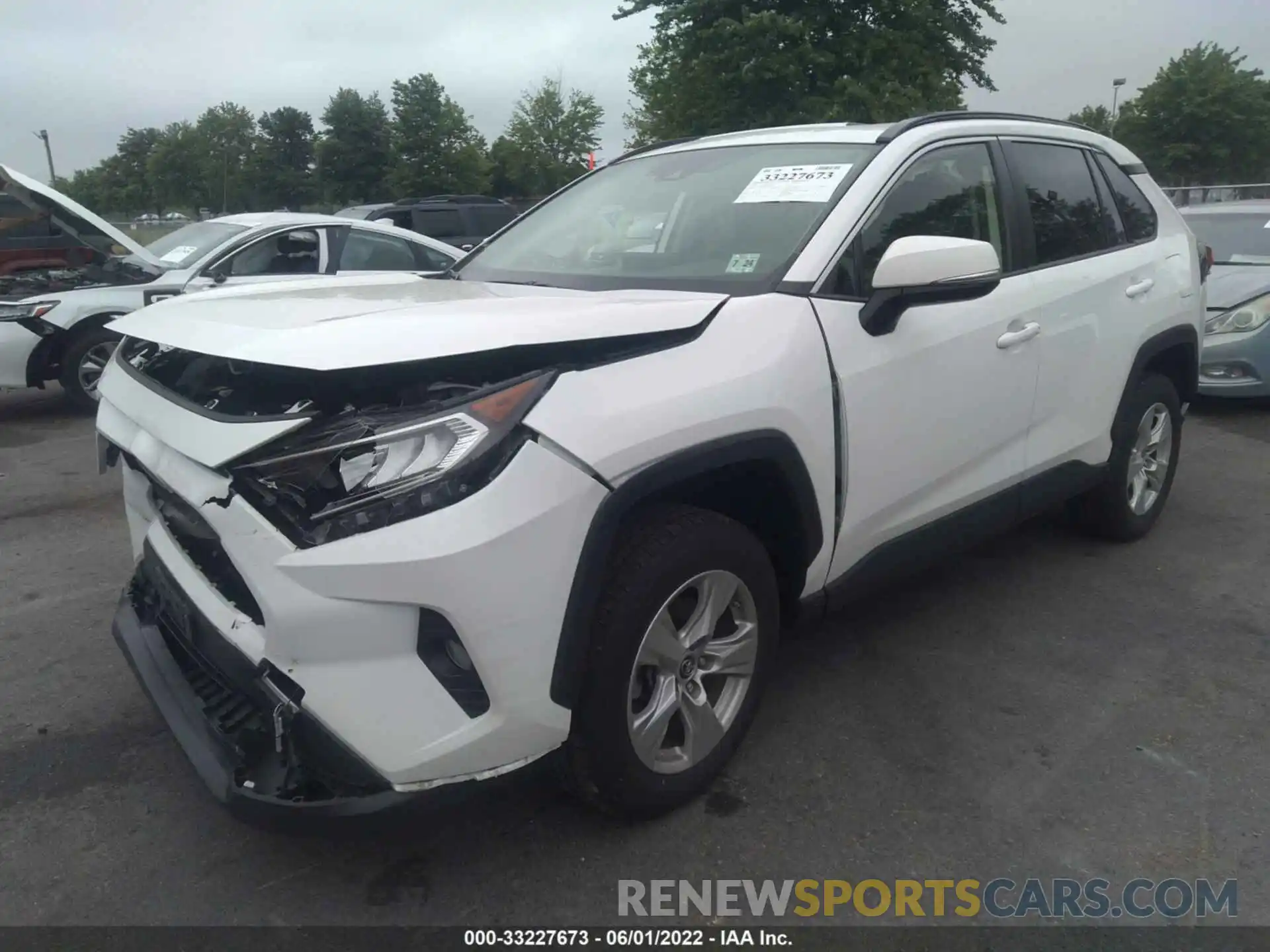 2 Фотография поврежденного автомобиля JTMP1RFV5KD027550 TOYOTA RAV4 2019