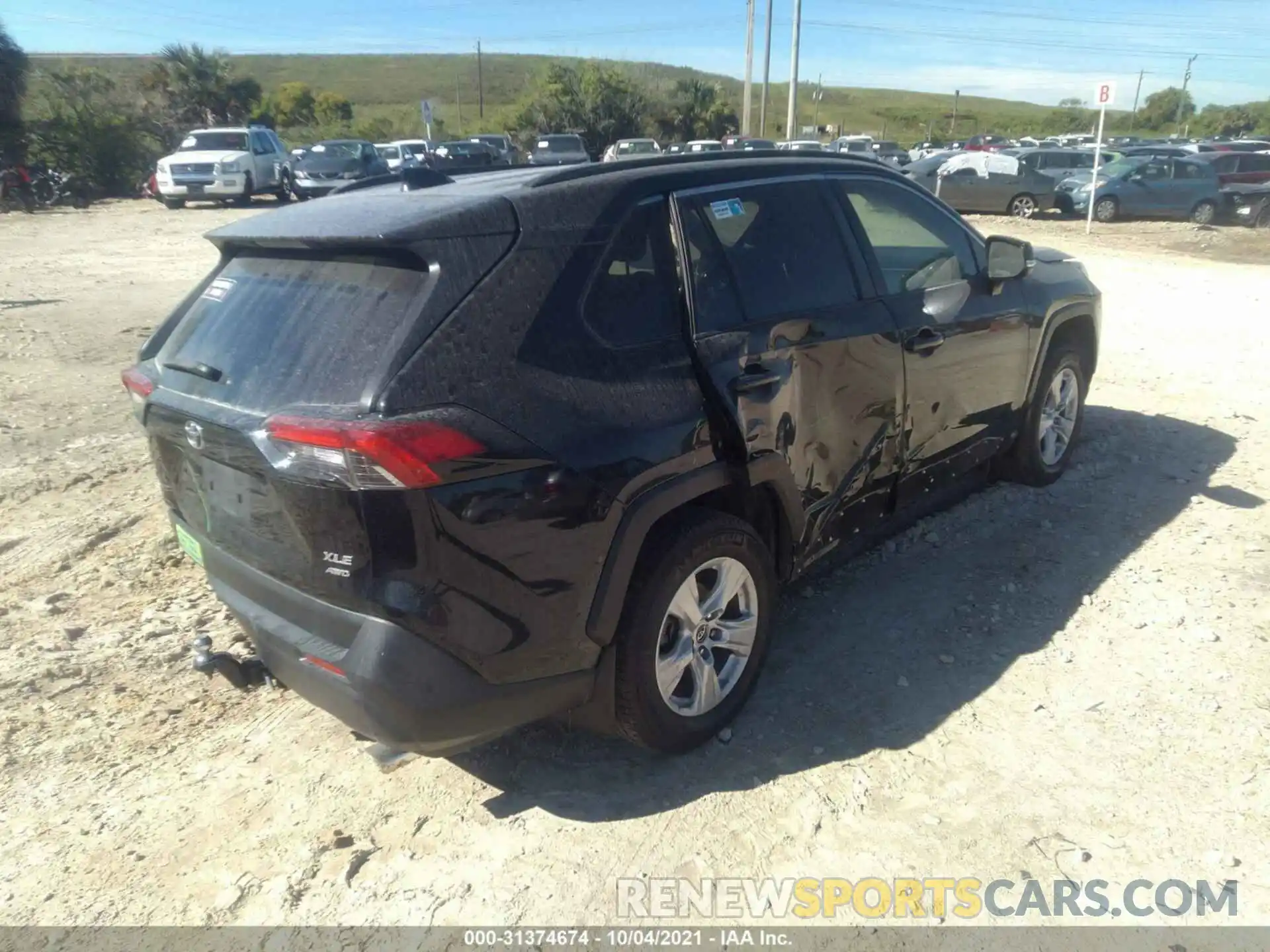 3 Фотография поврежденного автомобиля JTMP1RFV5KD029265 TOYOTA RAV4 2019