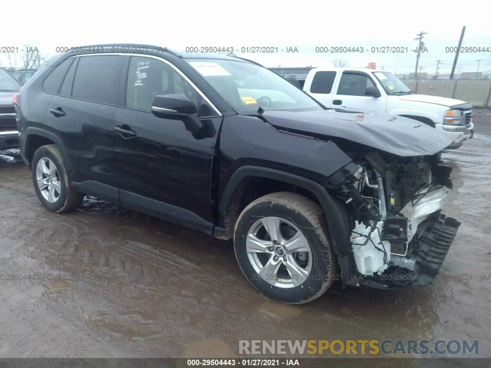 1 Photograph of a damaged car JTMP1RFV5KD031940 TOYOTA RAV4 2019