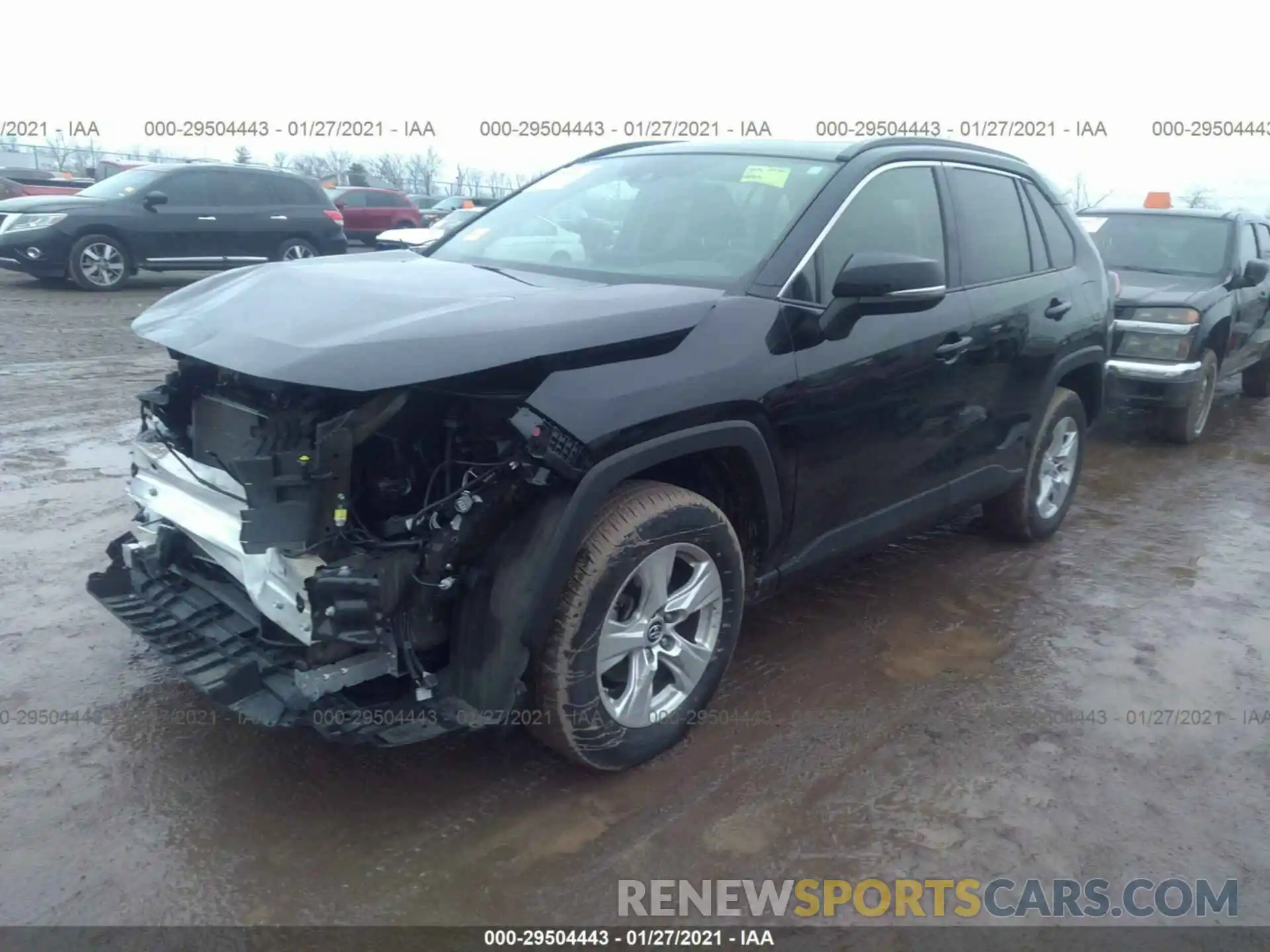 2 Фотография поврежденного автомобиля JTMP1RFV5KD031940 TOYOTA RAV4 2019