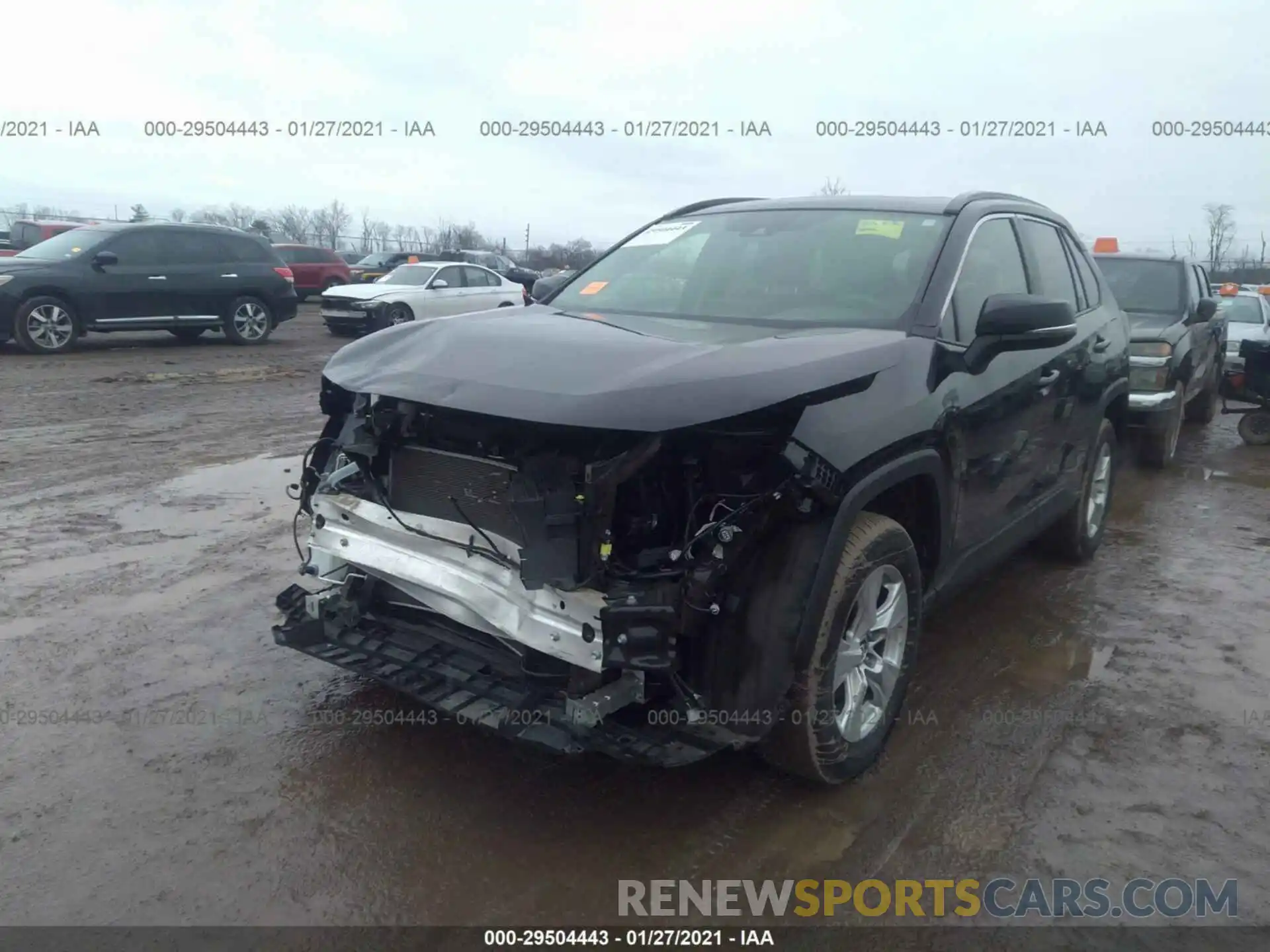 6 Photograph of a damaged car JTMP1RFV5KD031940 TOYOTA RAV4 2019