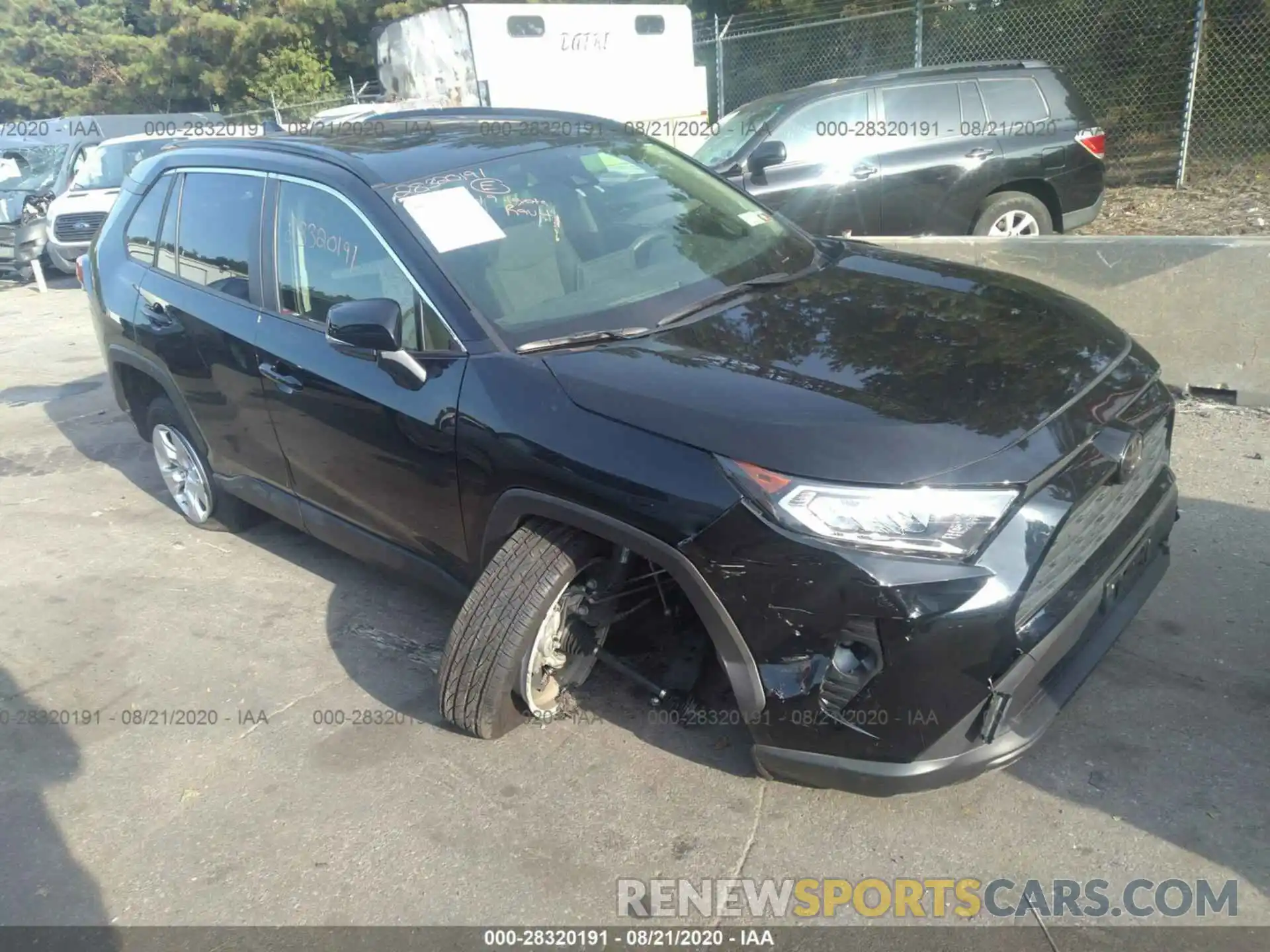 1 Фотография поврежденного автомобиля JTMP1RFV5KD032991 TOYOTA RAV4 2019