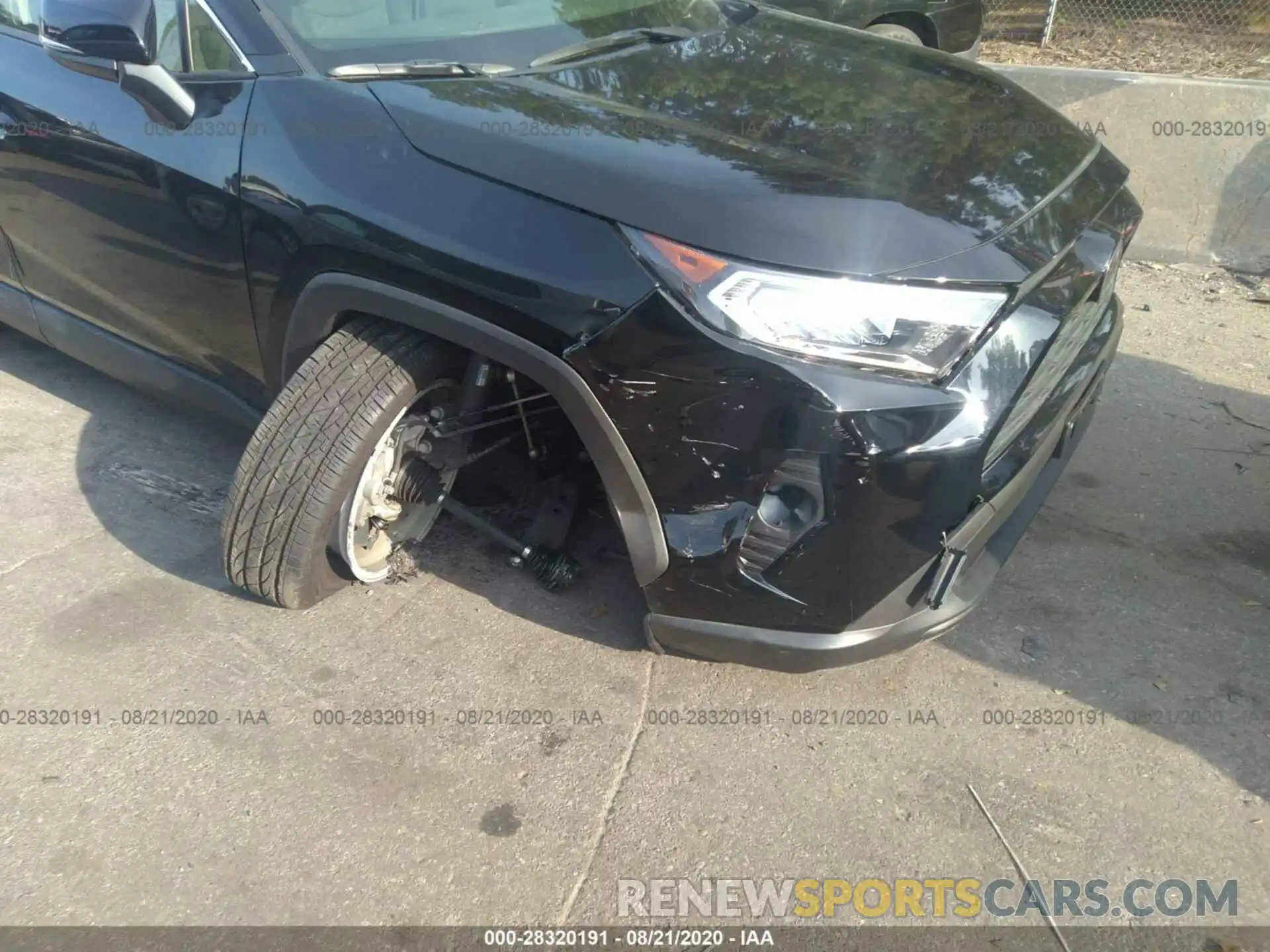 6 Photograph of a damaged car JTMP1RFV5KD032991 TOYOTA RAV4 2019