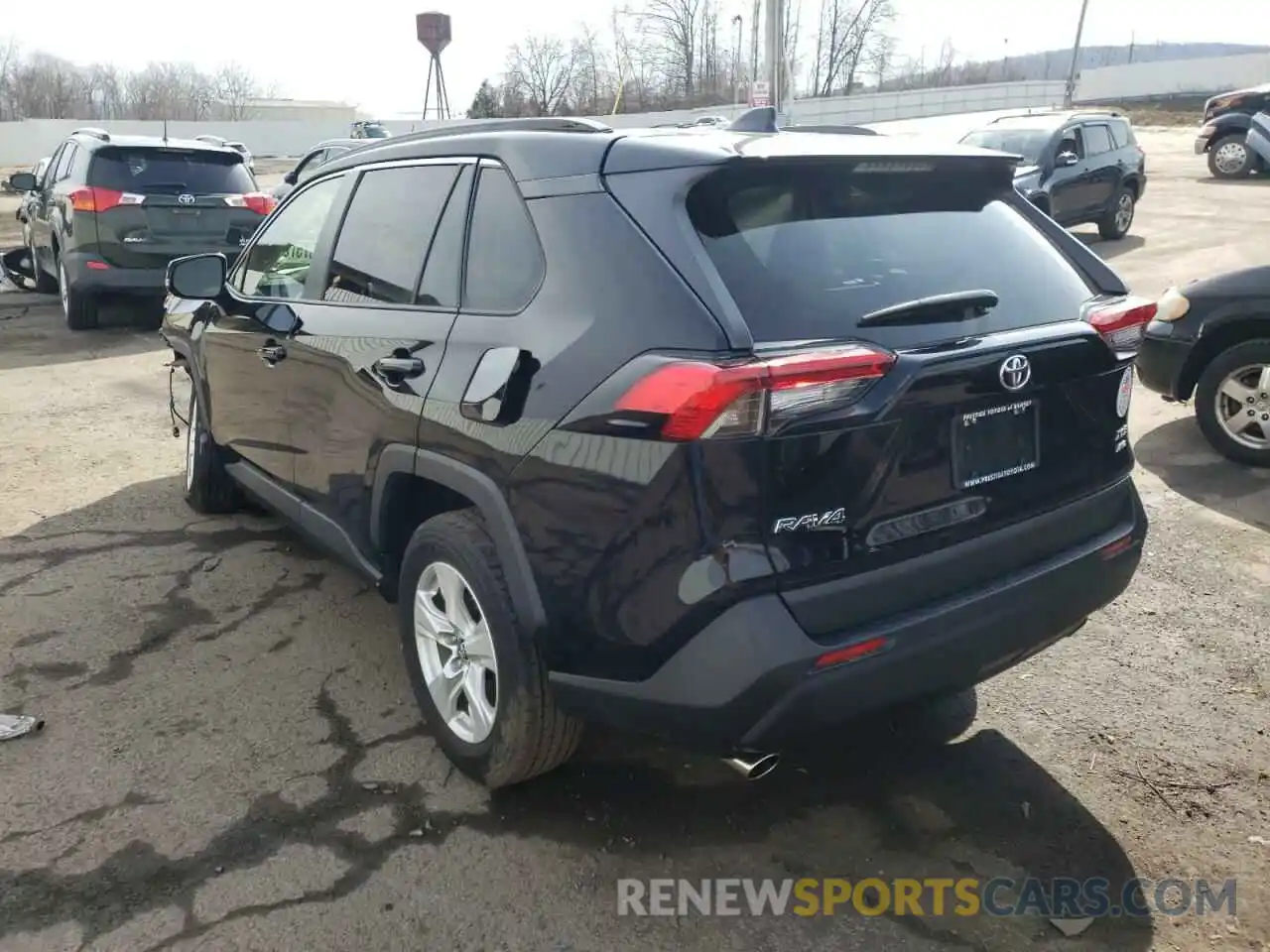 3 Photograph of a damaged car JTMP1RFV5KD034563 TOYOTA RAV4 2019