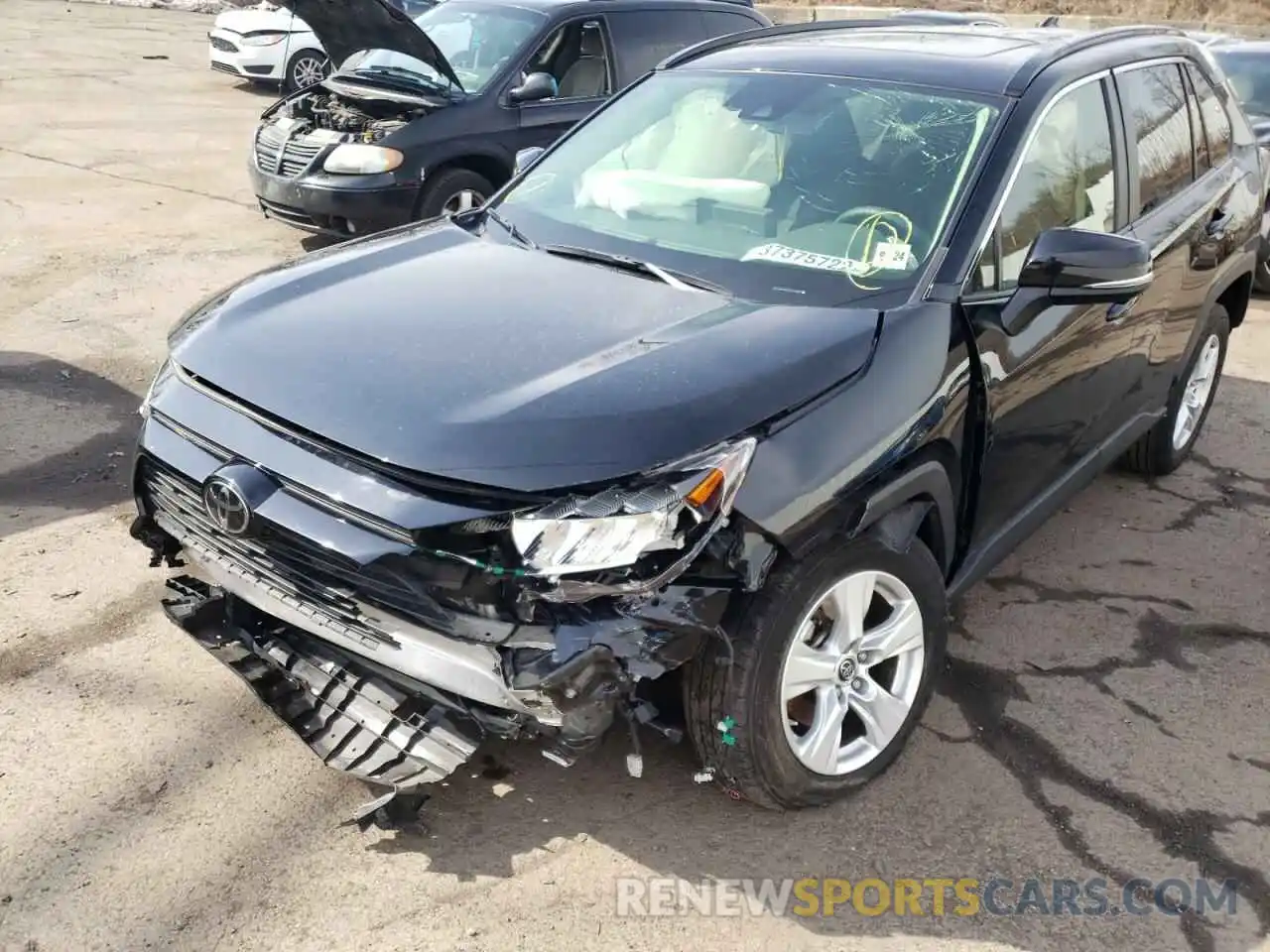 9 Фотография поврежденного автомобиля JTMP1RFV5KD034563 TOYOTA RAV4 2019