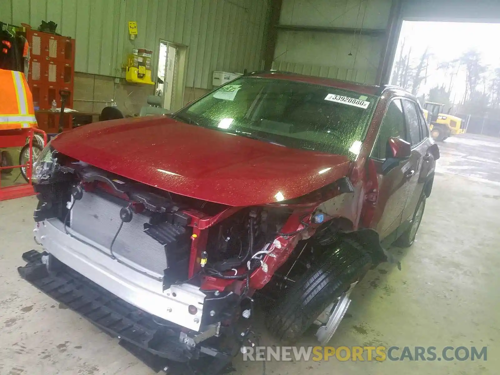 2 Photograph of a damaged car JTMP1RFV5KD035437 TOYOTA RAV4 2019