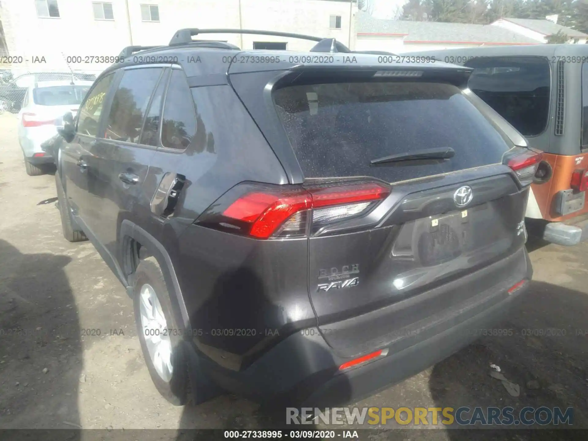 3 Photograph of a damaged car JTMP1RFV5KD035812 TOYOTA RAV4 2019