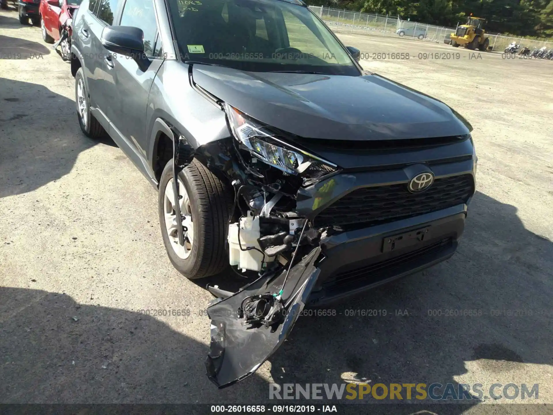 6 Фотография поврежденного автомобиля JTMP1RFV5KD501349 TOYOTA RAV4 2019