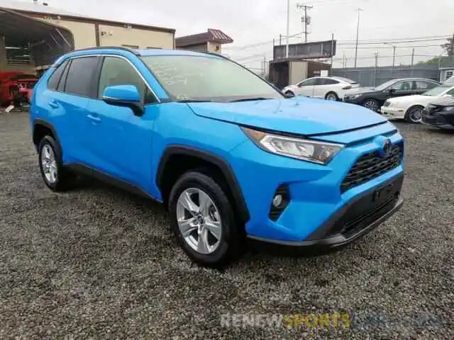 1 Photograph of a damaged car JTMP1RFV5KD516210 TOYOTA RAV4 2019