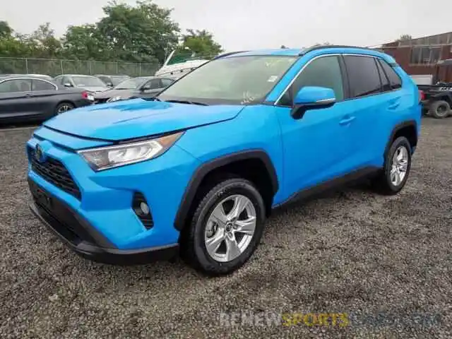 2 Photograph of a damaged car JTMP1RFV5KD516210 TOYOTA RAV4 2019