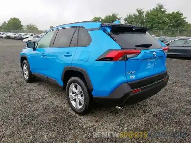 3 Фотография поврежденного автомобиля JTMP1RFV5KD516210 TOYOTA RAV4 2019