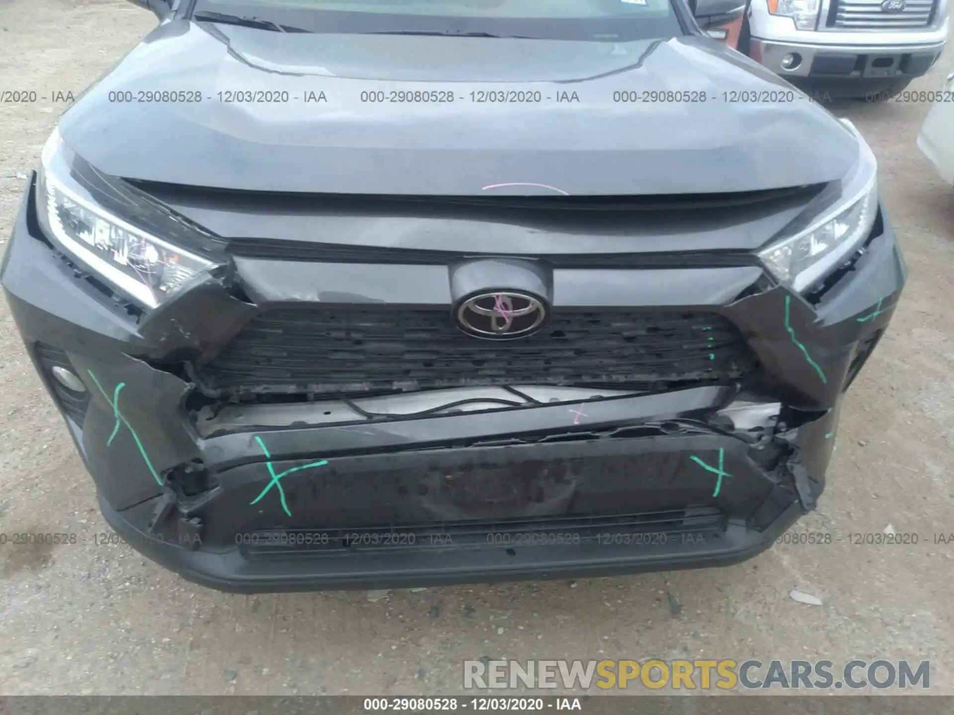 6 Photograph of a damaged car JTMP1RFV5KD521617 TOYOTA RAV4 2019