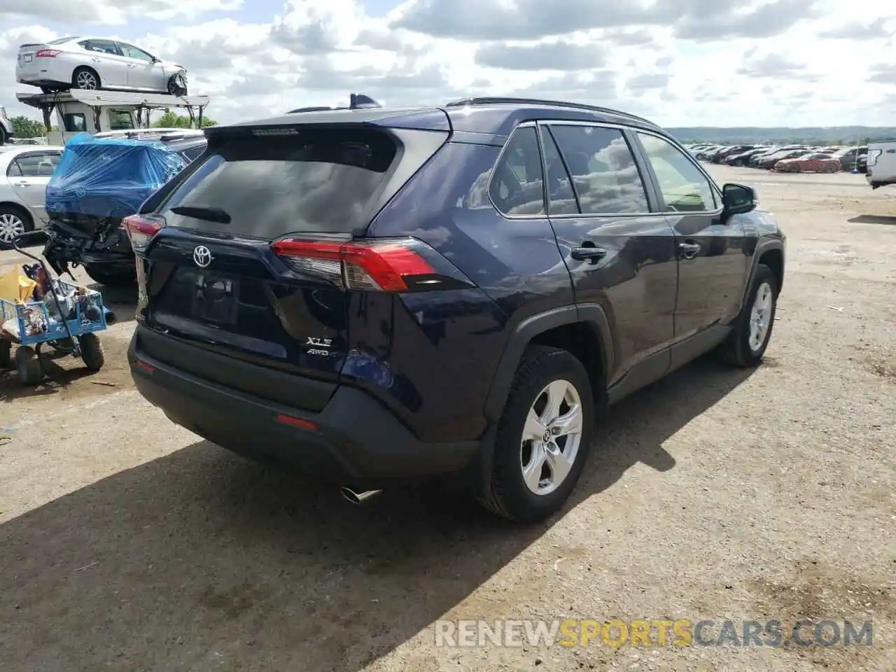 4 Photograph of a damaged car JTMP1RFV5KD523156 TOYOTA RAV4 2019