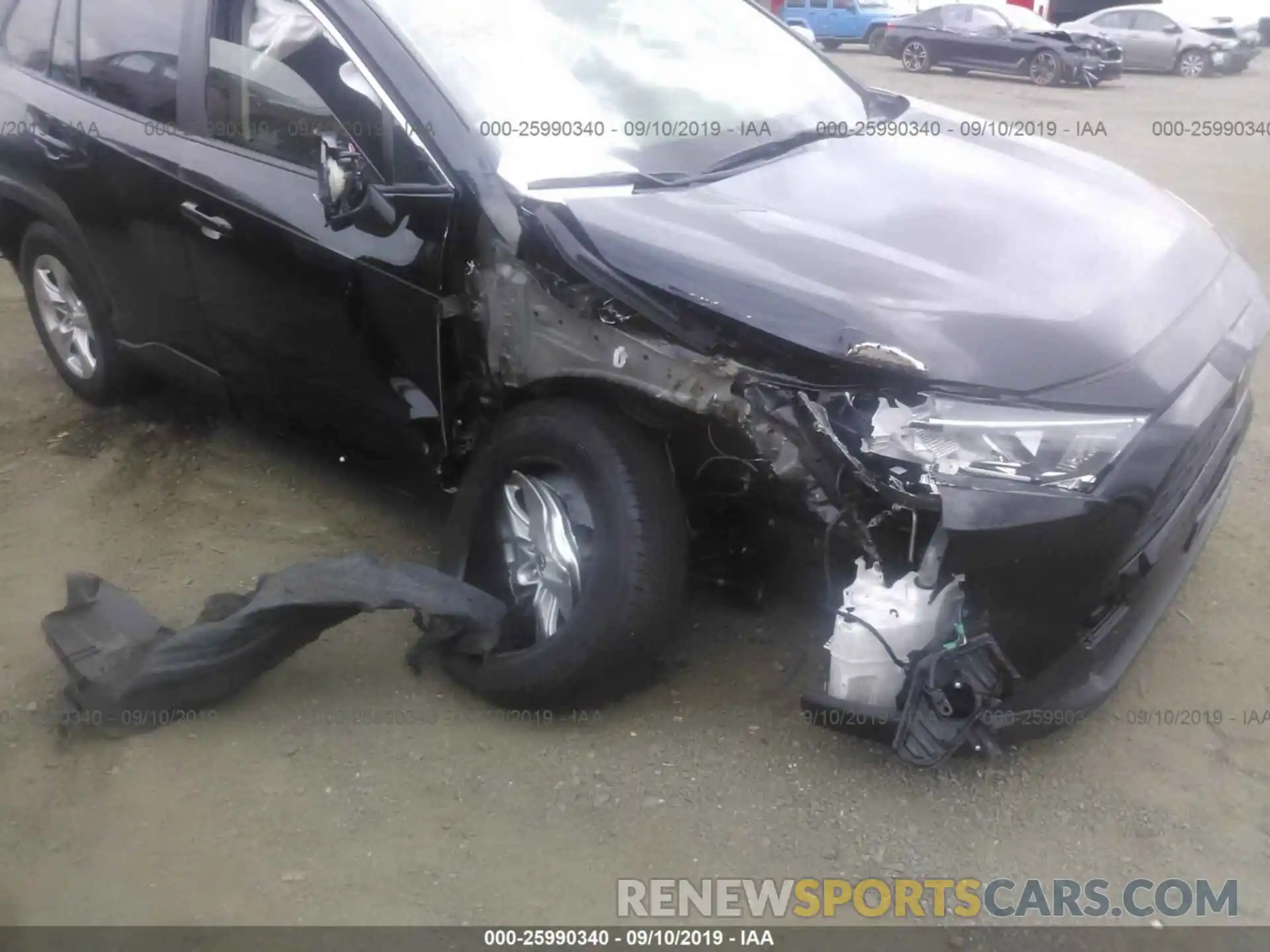 6 Photograph of a damaged car JTMP1RFV5KJ002231 TOYOTA RAV4 2019