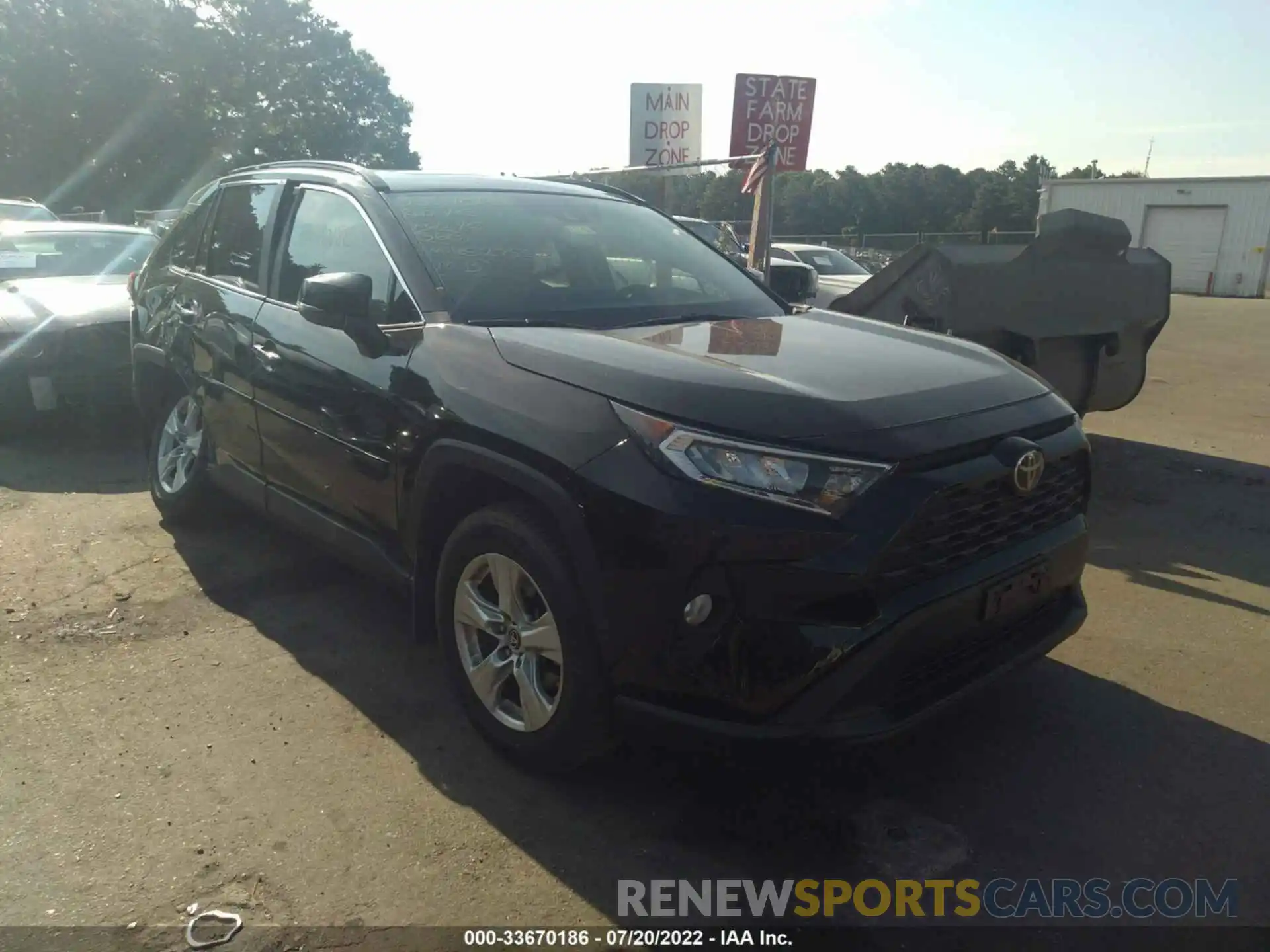 1 Фотография поврежденного автомобиля JTMP1RFV6KD002706 TOYOTA RAV4 2019