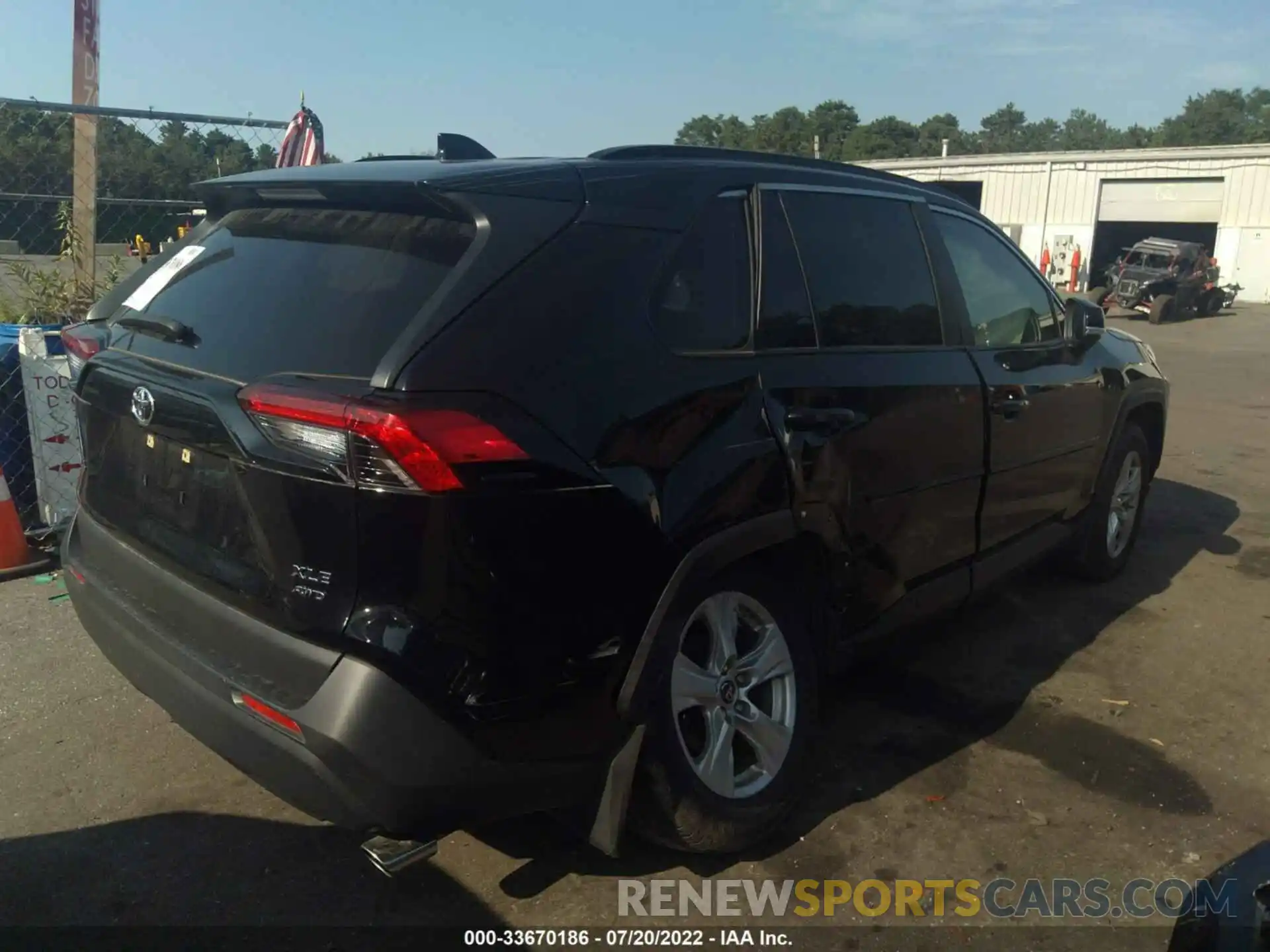 4 Photograph of a damaged car JTMP1RFV6KD002706 TOYOTA RAV4 2019