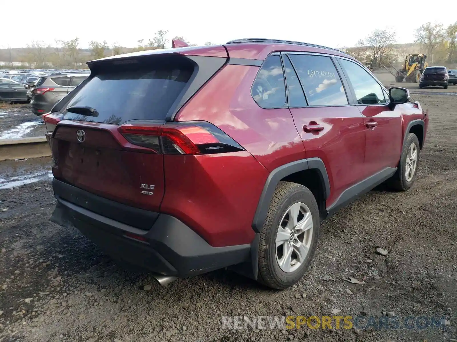 4 Photograph of a damaged car JTMP1RFV6KD008909 TOYOTA RAV4 2019