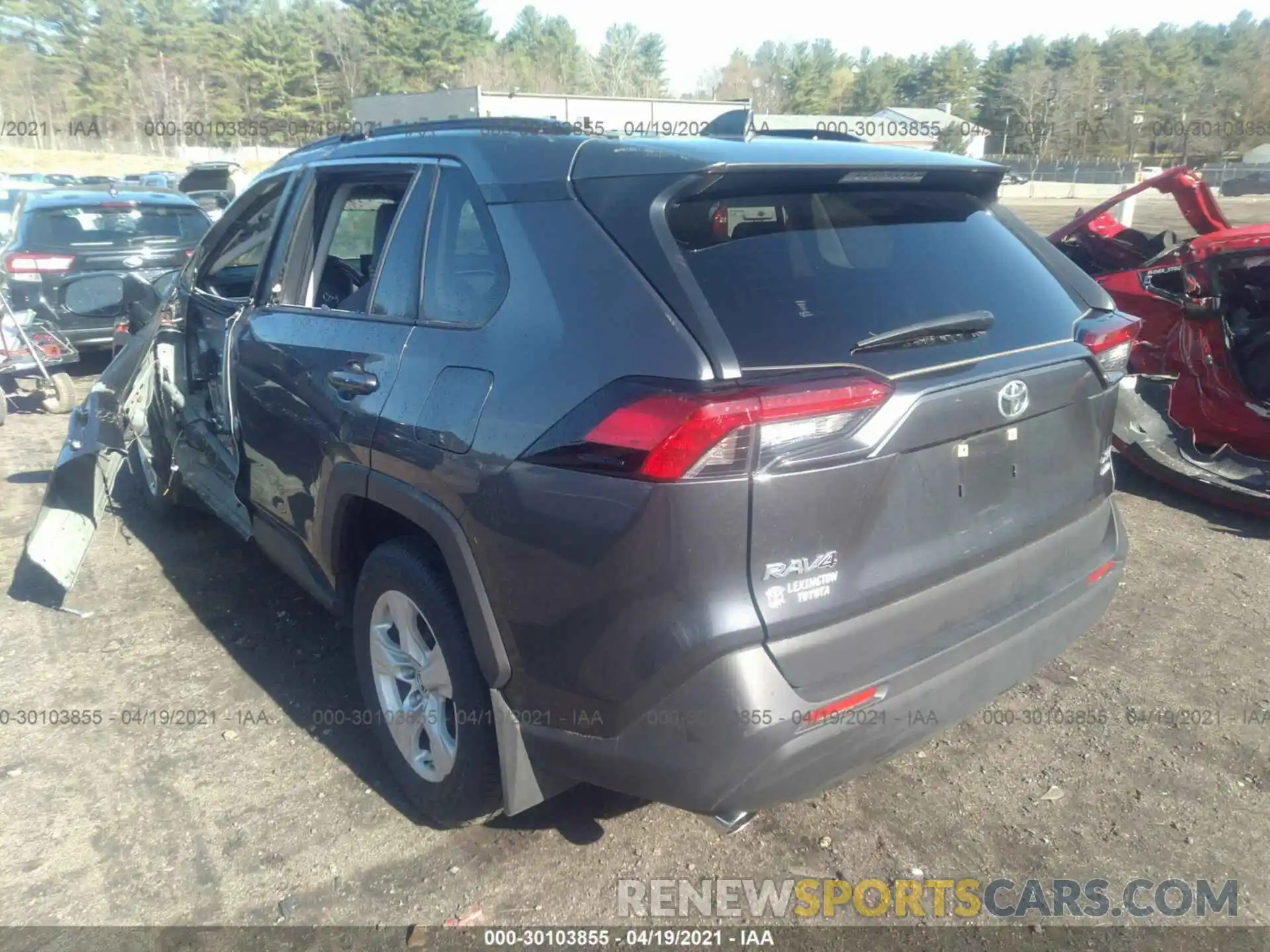 3 Photograph of a damaged car JTMP1RFV6KD022020 TOYOTA RAV4 2019