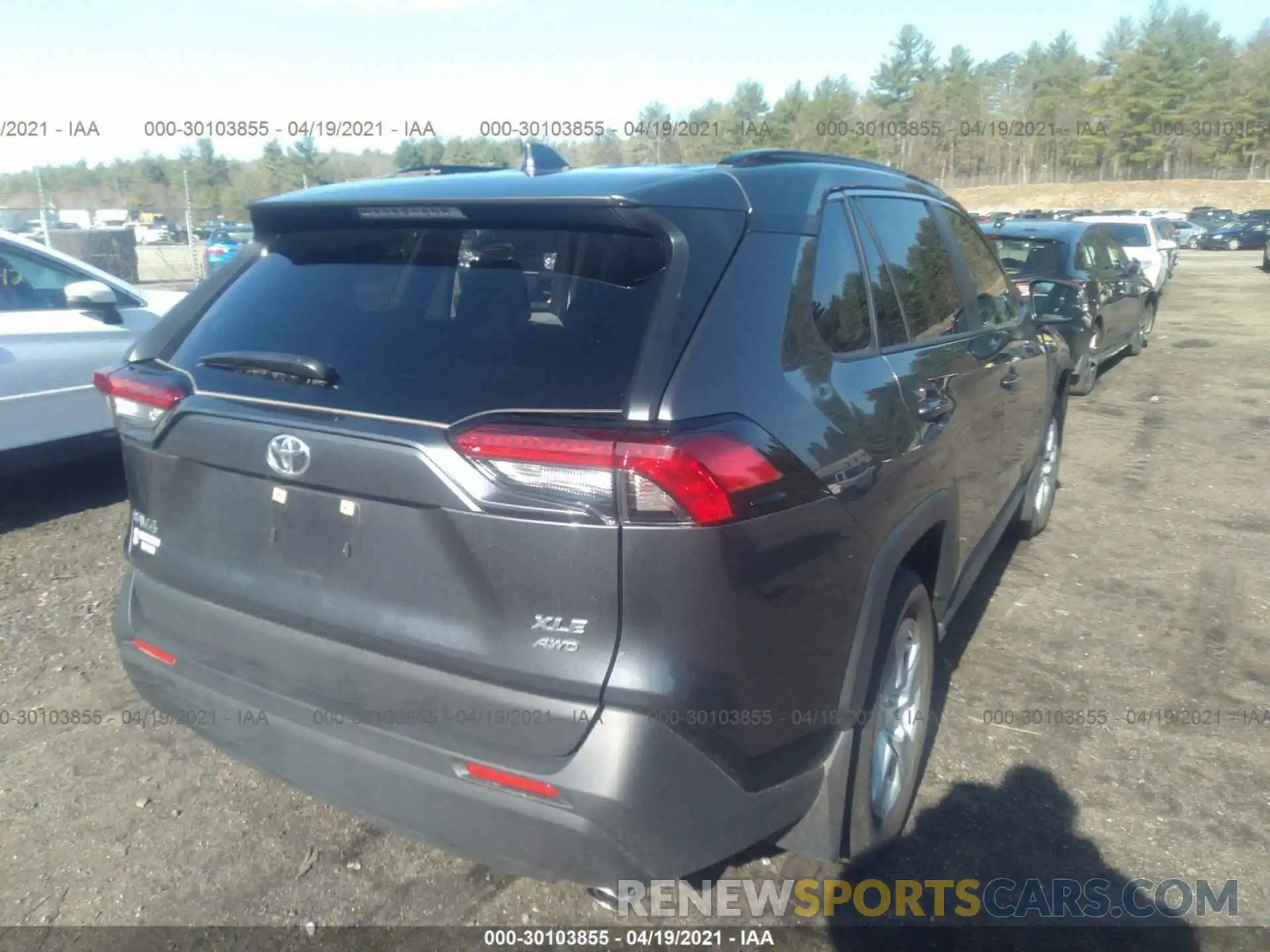 4 Фотография поврежденного автомобиля JTMP1RFV6KD022020 TOYOTA RAV4 2019