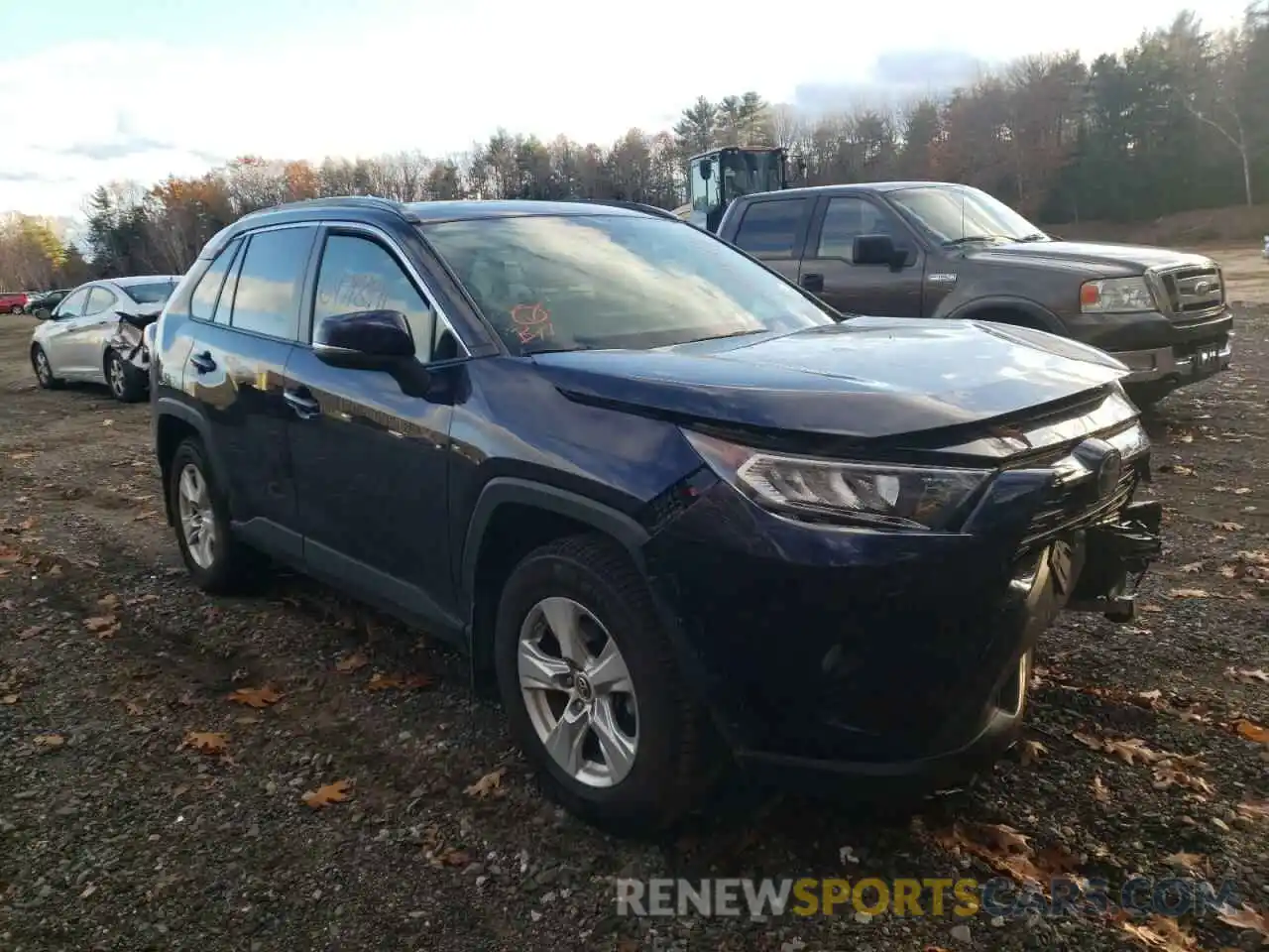 1 Фотография поврежденного автомобиля JTMP1RFV6KD032577 TOYOTA RAV4 2019