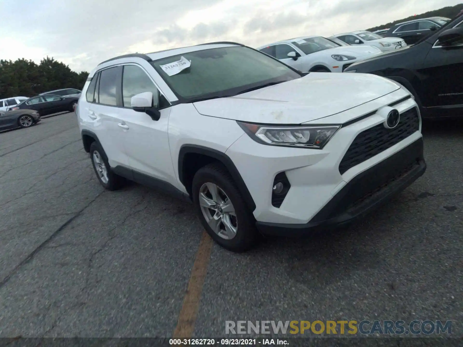 1 Photograph of a damaged car JTMP1RFV6KD036354 TOYOTA RAV4 2019