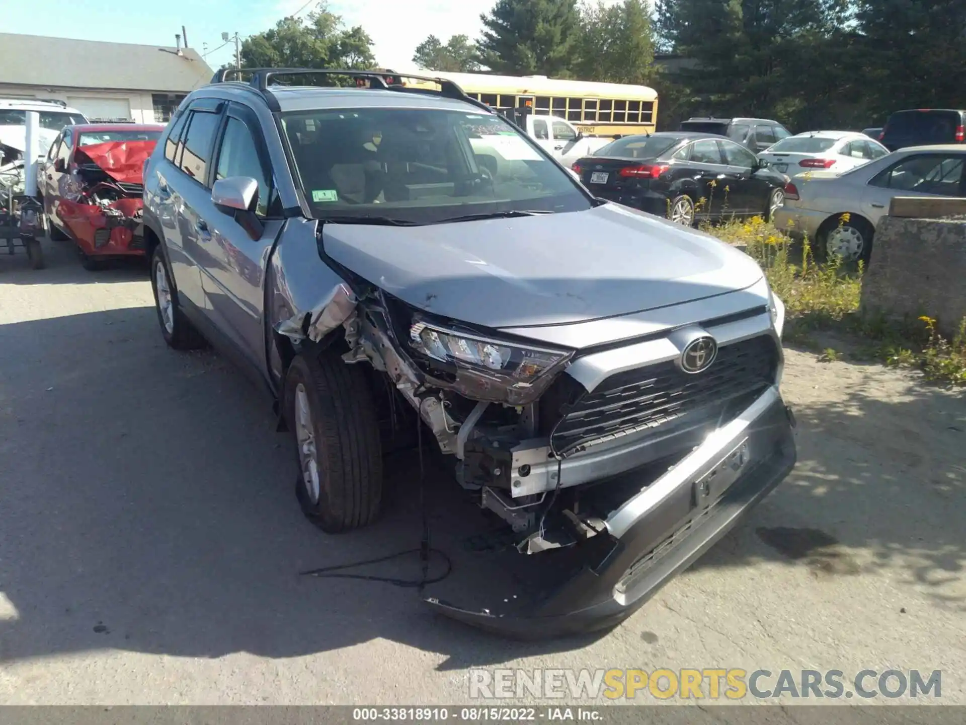 6 Photograph of a damaged car JTMP1RFV6KD042543 TOYOTA RAV4 2019