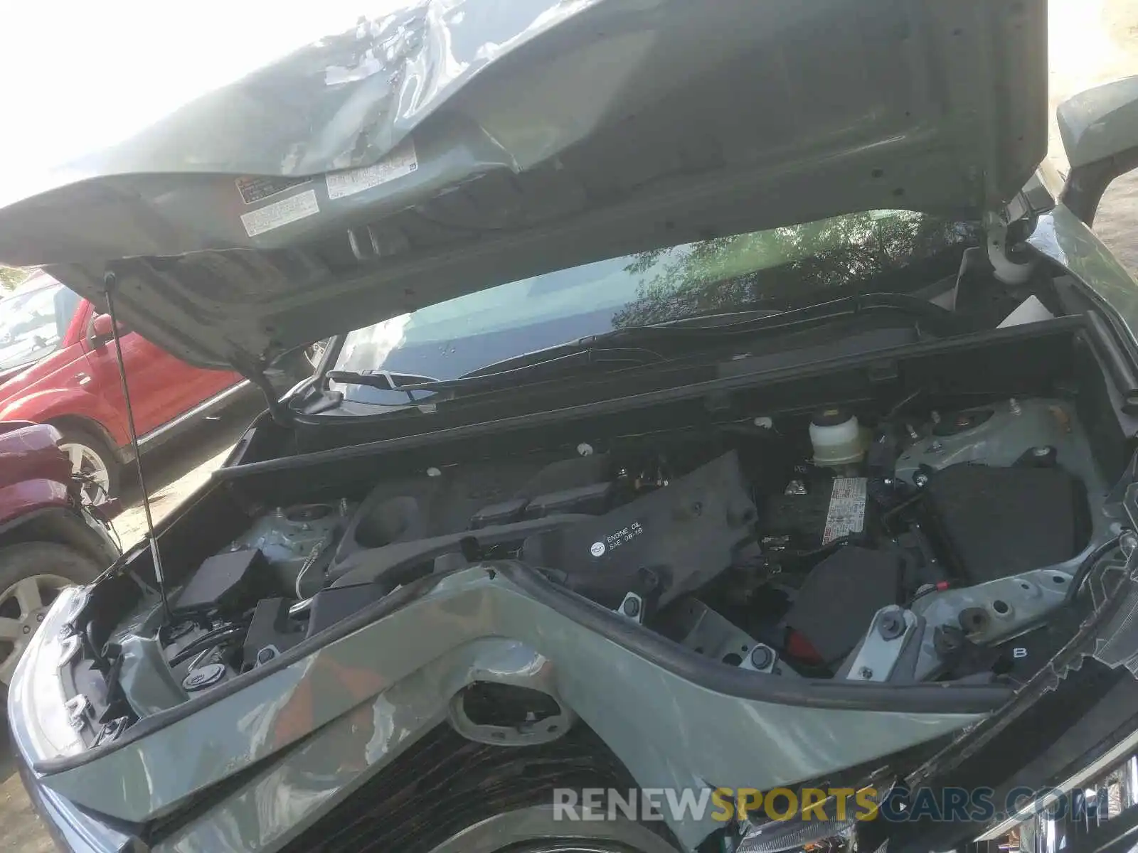 7 Photograph of a damaged car JTMP1RFV6KD045670 TOYOTA RAV4 2019