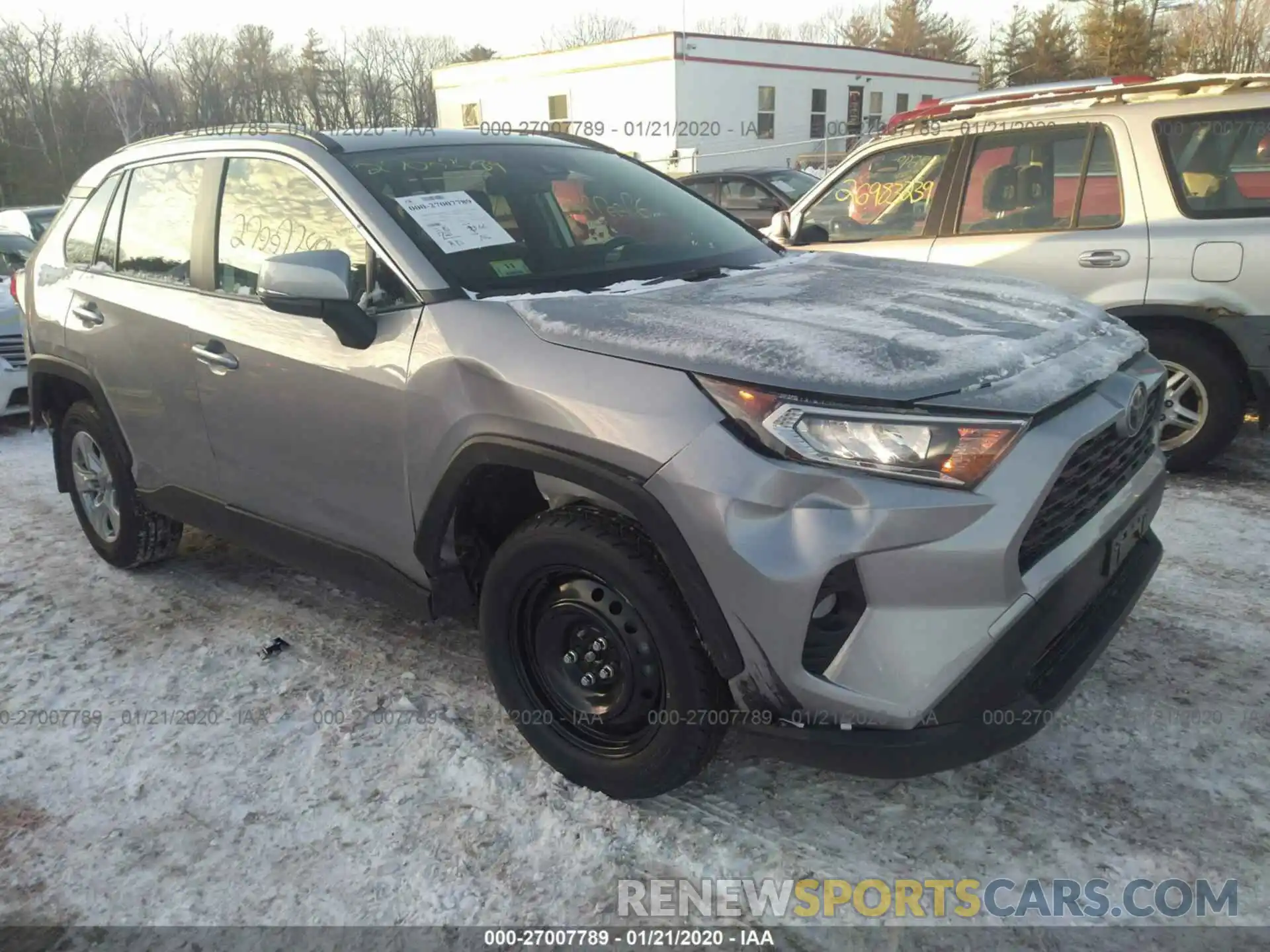 1 Photograph of a damaged car JTMP1RFV6KD046835 TOYOTA RAV4 2019