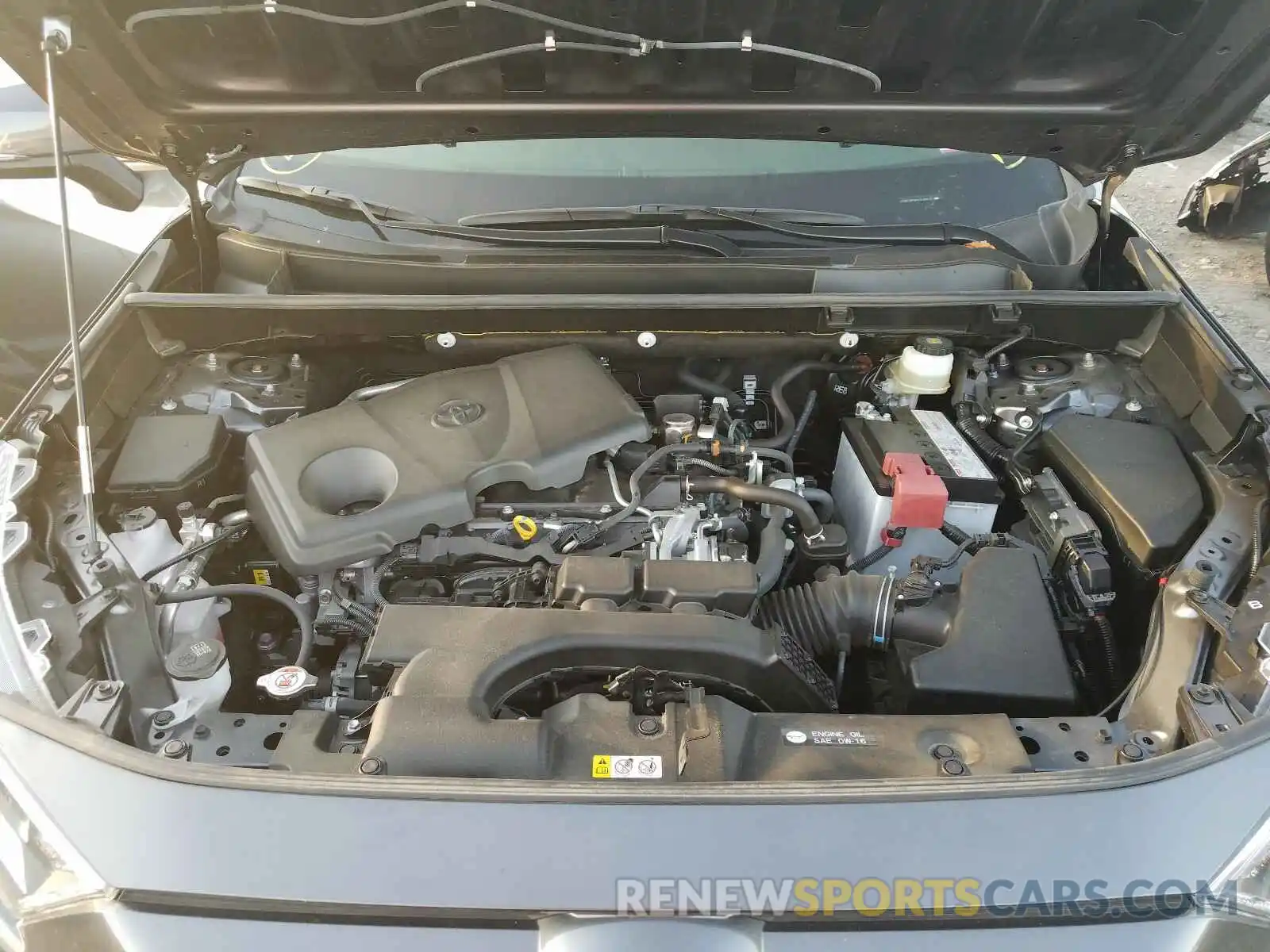 7 Photograph of a damaged car JTMP1RFV6KD047645 TOYOTA RAV4 2019