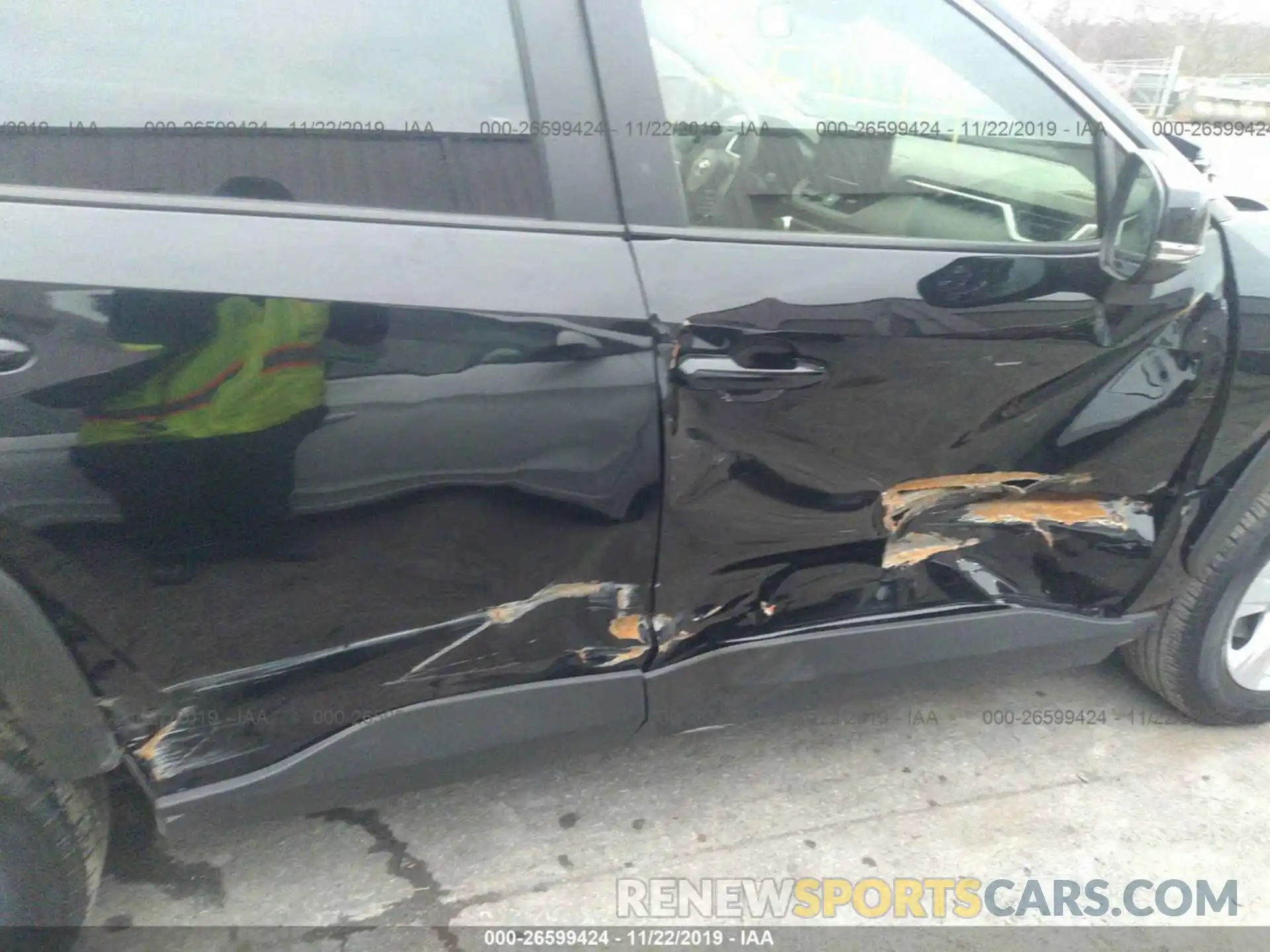 6 Photograph of a damaged car JTMP1RFV6KD505619 TOYOTA RAV4 2019