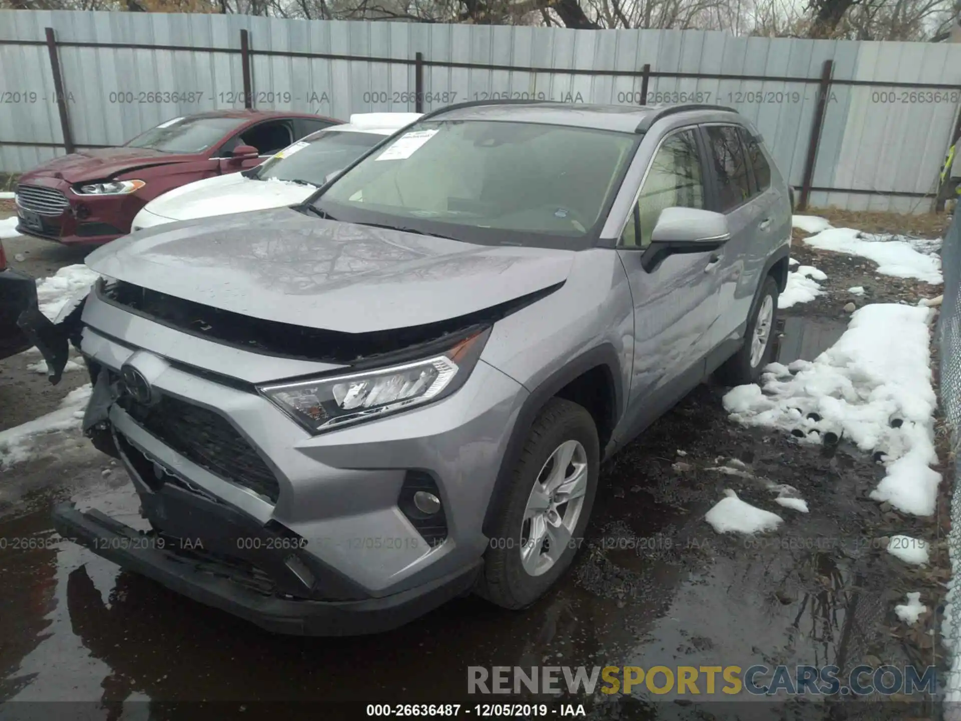 2 Photograph of a damaged car JTMP1RFV6KD508777 TOYOTA RAV4 2019