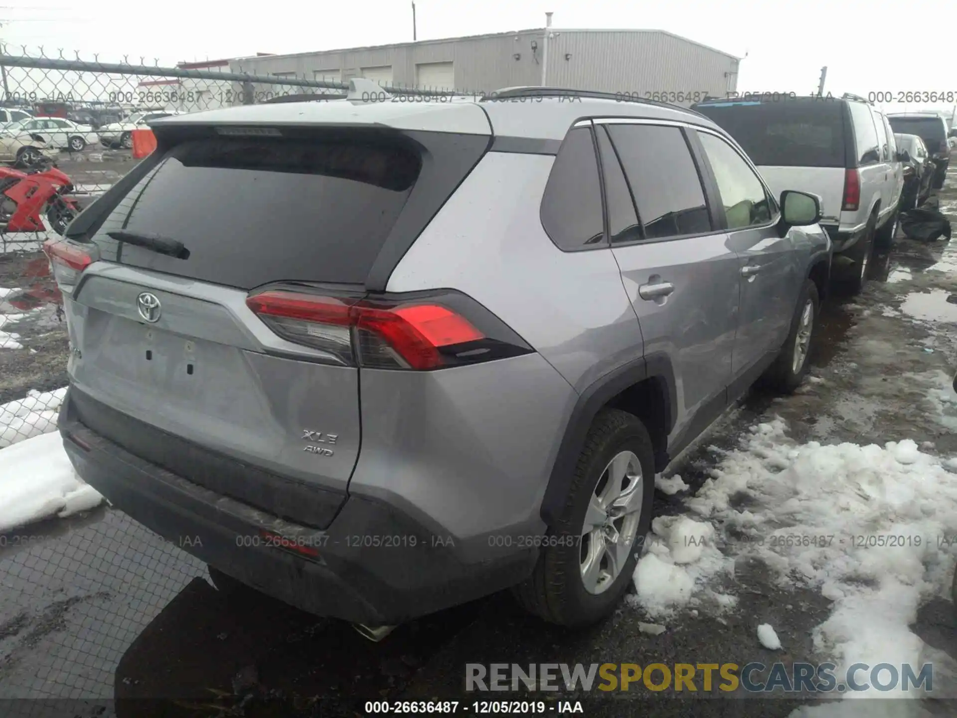 4 Photograph of a damaged car JTMP1RFV6KD508777 TOYOTA RAV4 2019