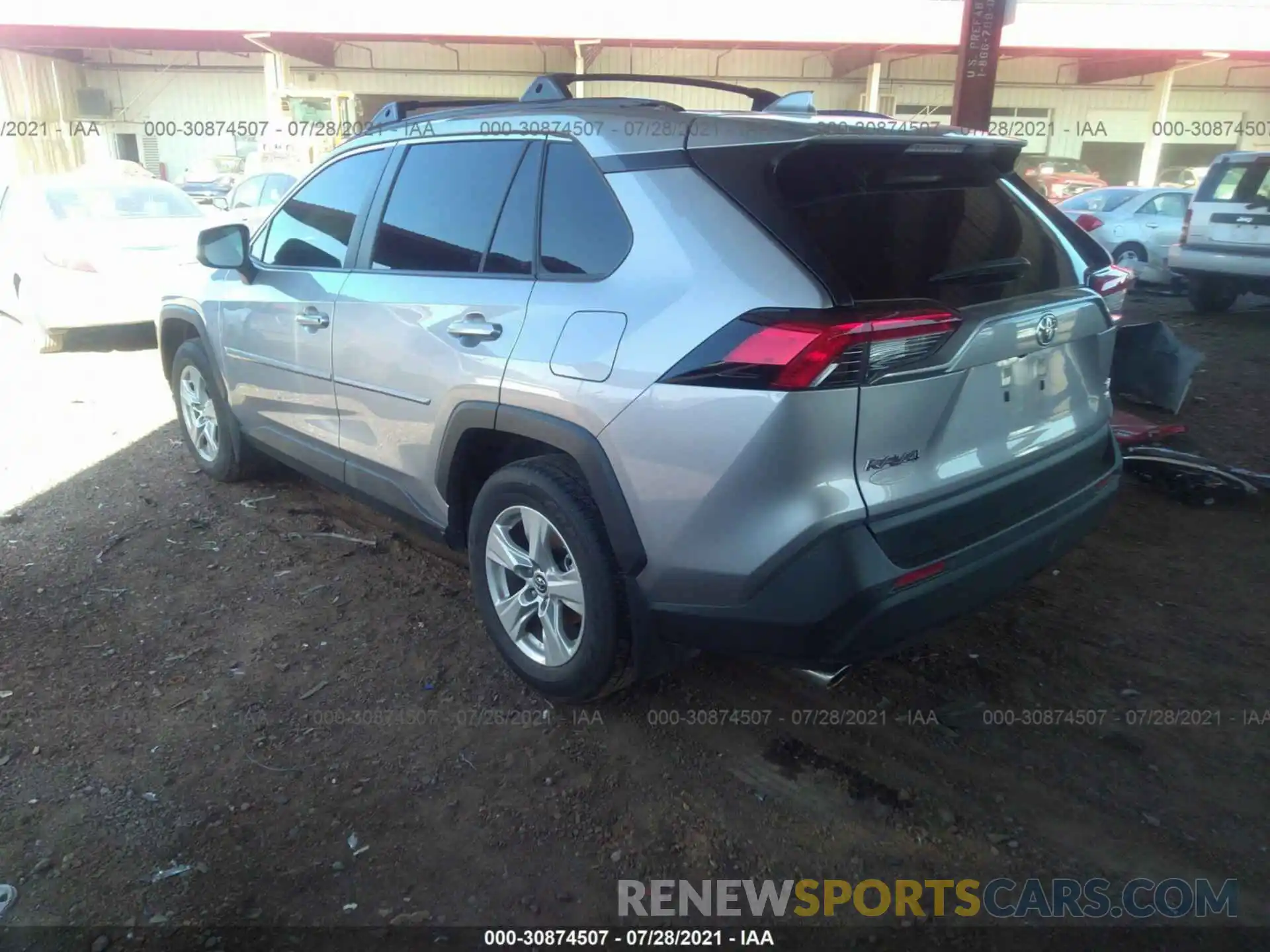 3 Фотография поврежденного автомобиля JTMP1RFV6KD508889 TOYOTA RAV4 2019