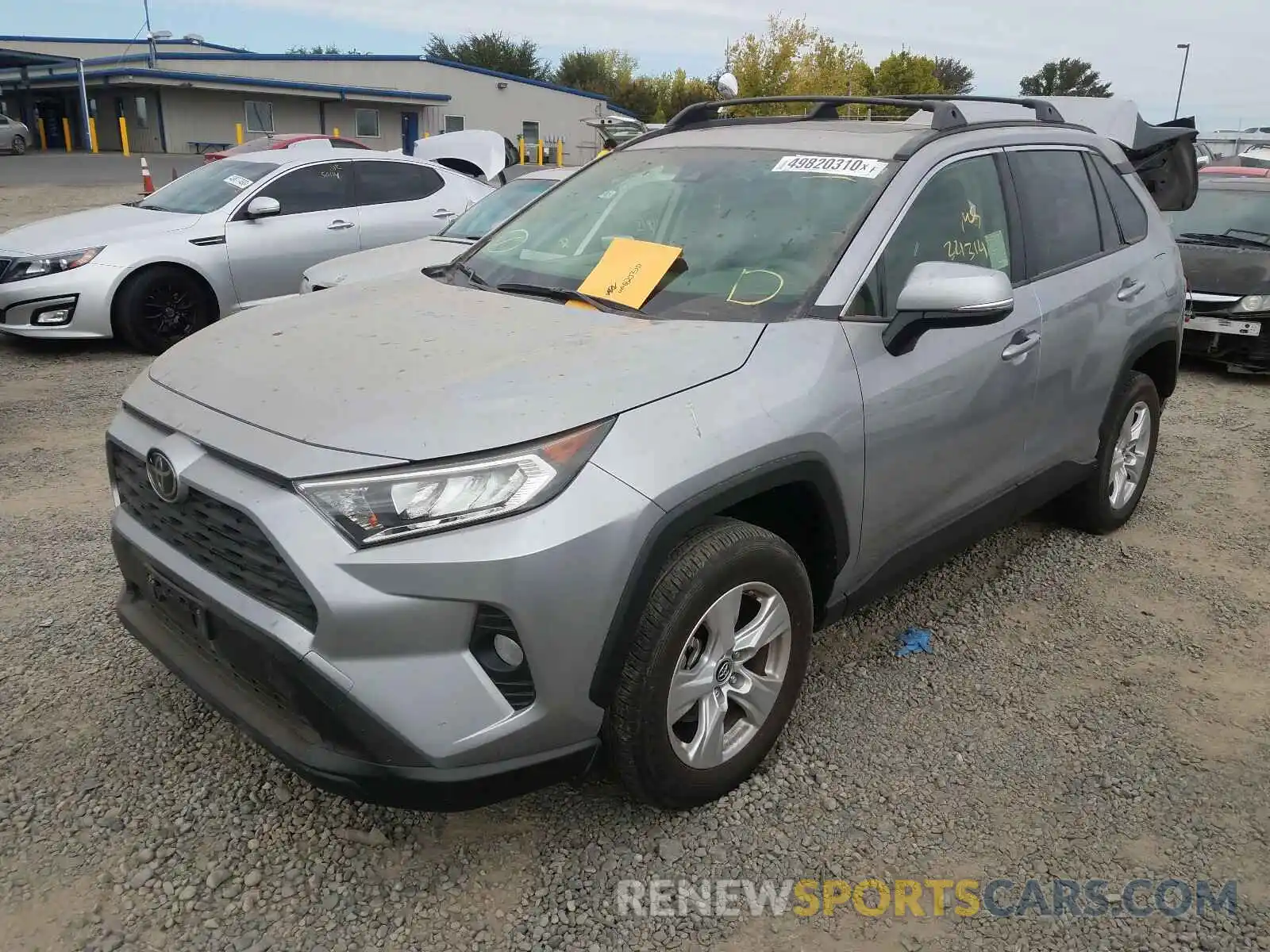 2 Фотография поврежденного автомобиля JTMP1RFV6KD517978 TOYOTA RAV4 2019