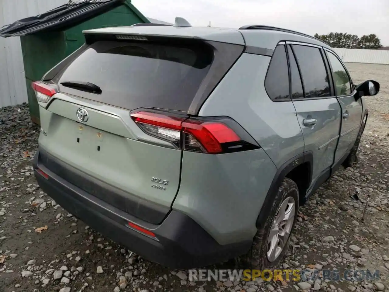 4 Photograph of a damaged car JTMP1RFV6KJ003128 TOYOTA RAV4 2019