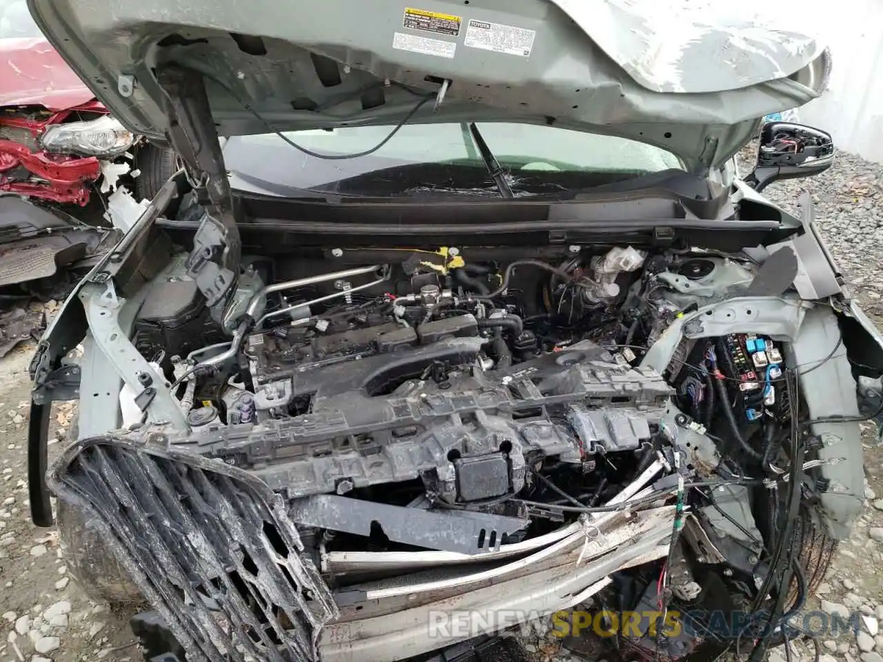 7 Photograph of a damaged car JTMP1RFV6KJ003128 TOYOTA RAV4 2019