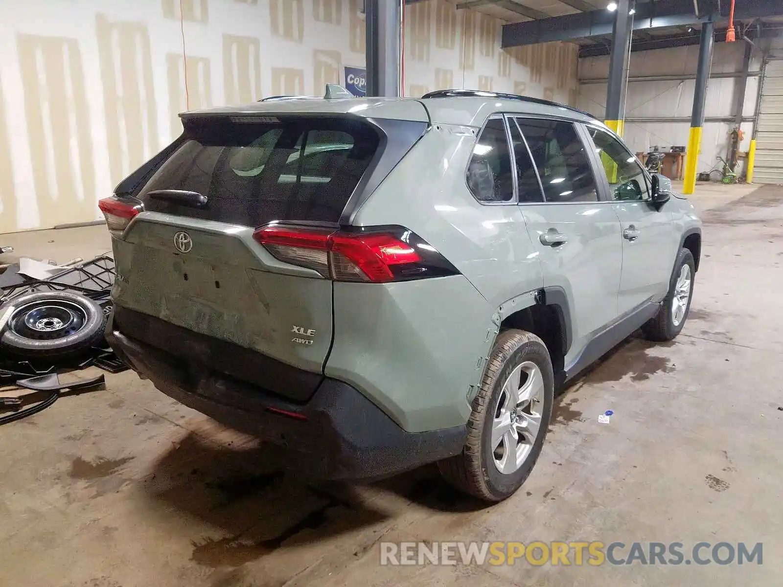 4 Фотография поврежденного автомобиля JTMP1RFV7KD002200 TOYOTA RAV4 2019