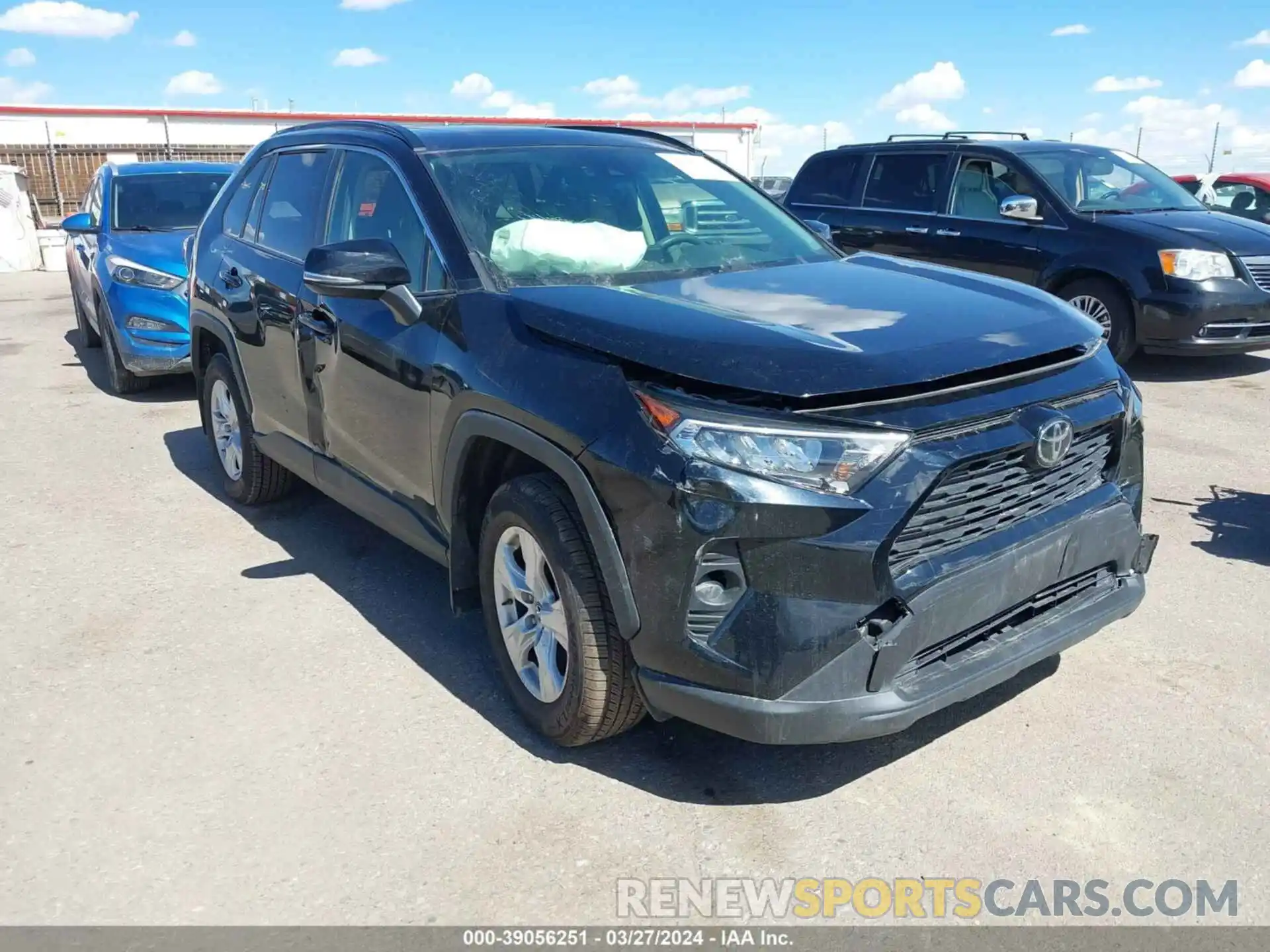 6 Photograph of a damaged car JTMP1RFV7KD002388 TOYOTA RAV4 2019