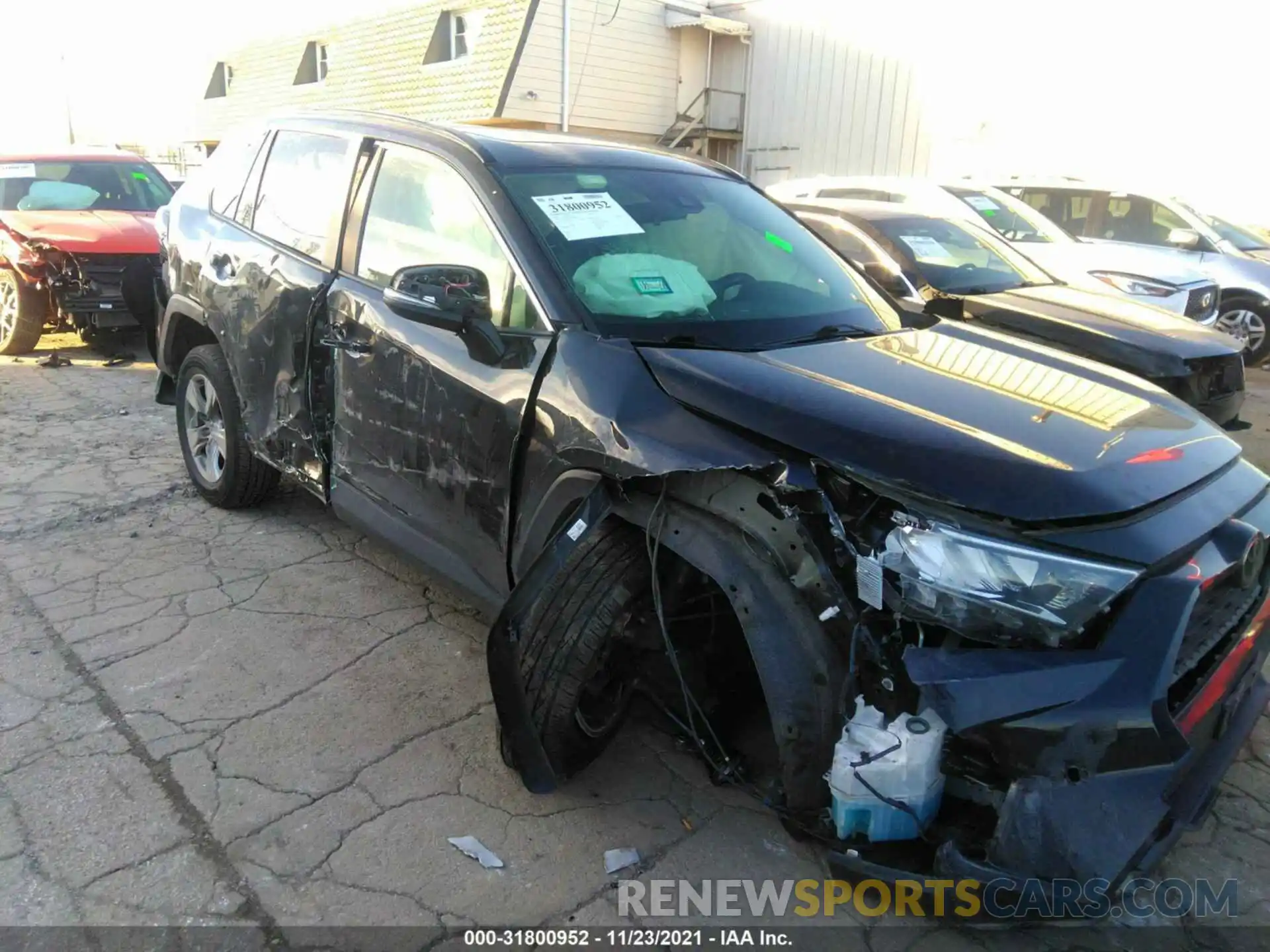 6 Photograph of a damaged car JTMP1RFV7KD007607 TOYOTA RAV4 2019